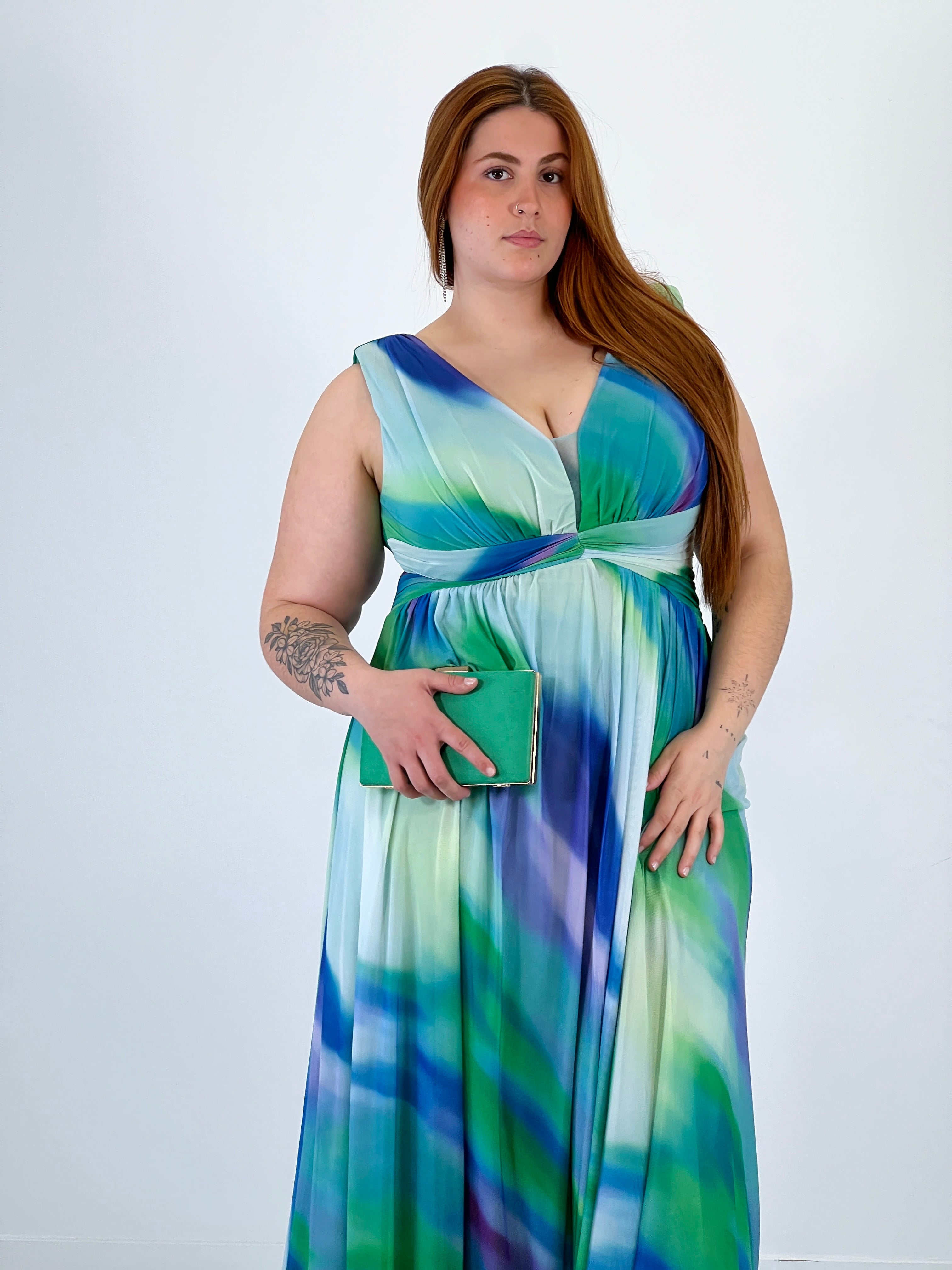 Vestido largo estampado Pristina - Zebra&Maduixa®