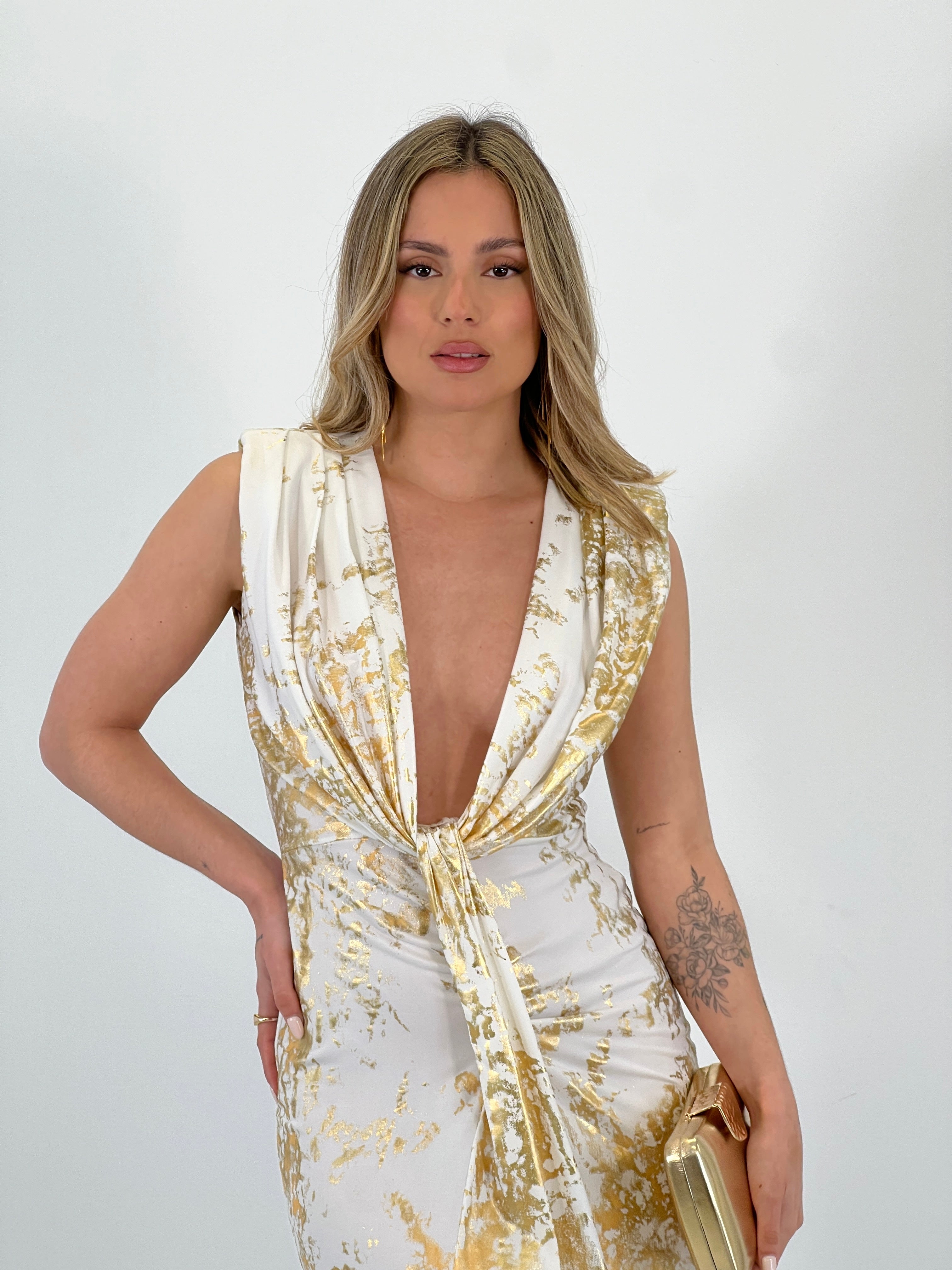 Vestido metalizado Freya - Zebra&Maduixa®