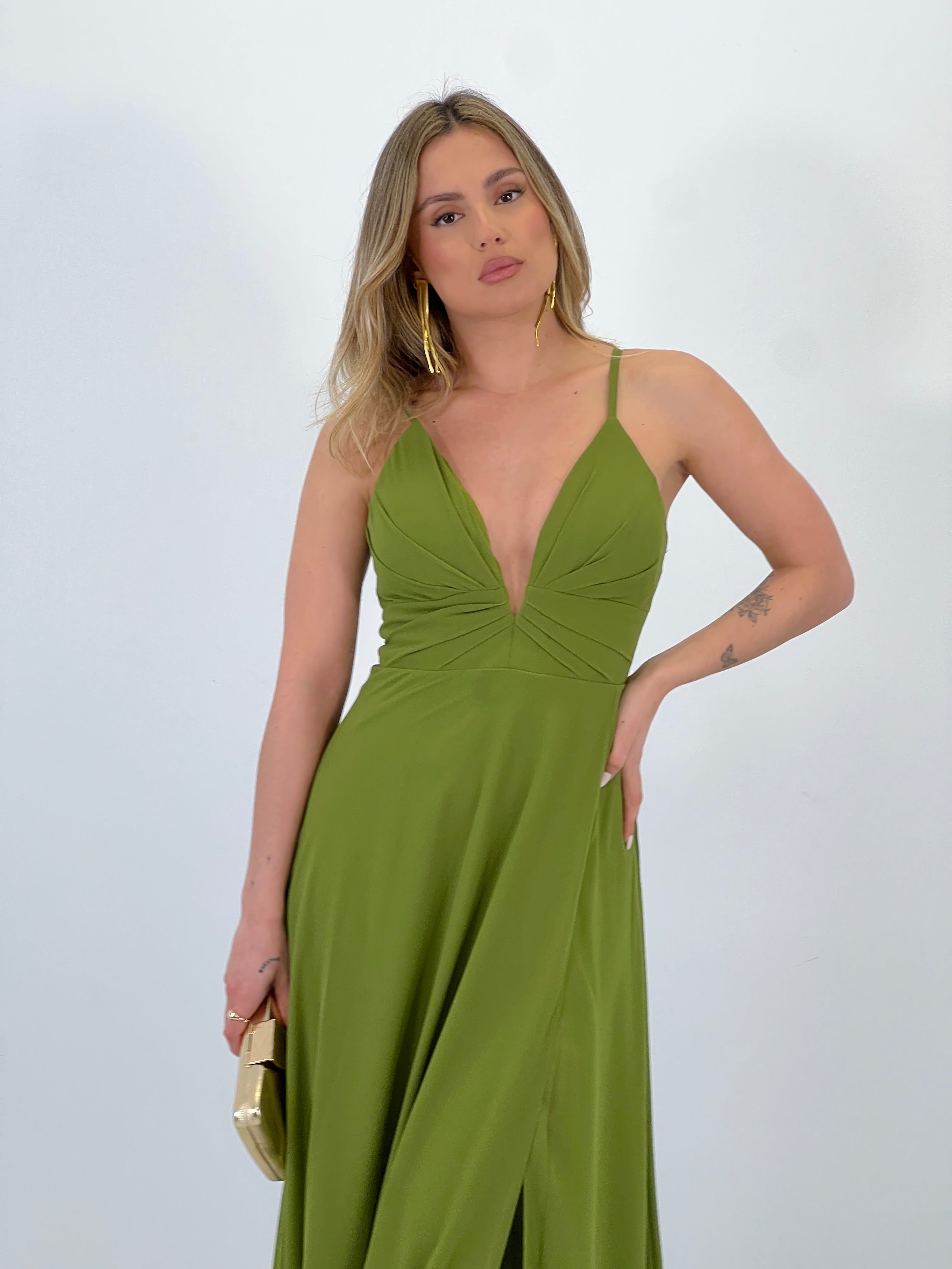 Vestido ceremonia Escote V - Zebra&Maduixa®