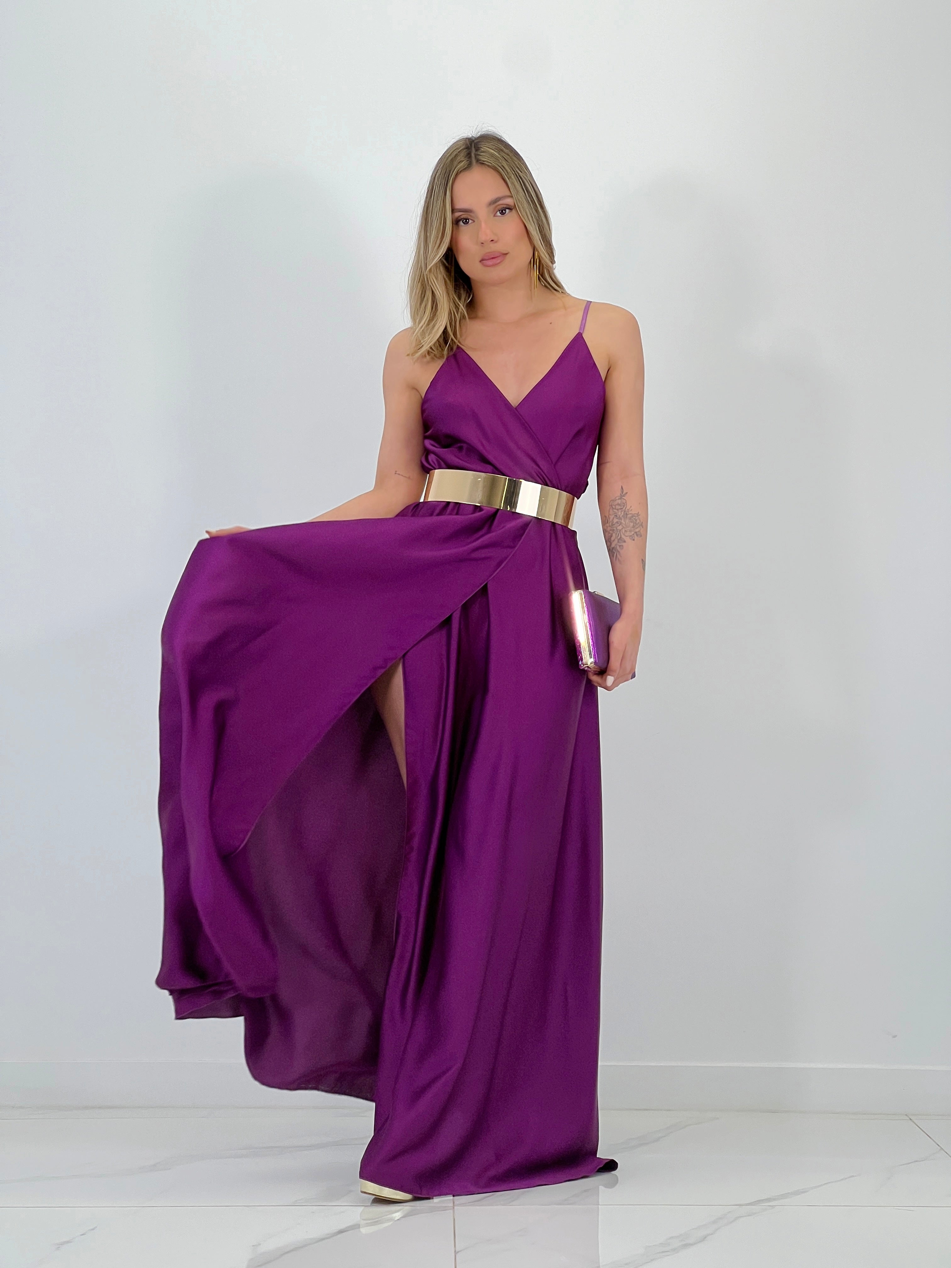 Vestido satinado Iris - Zebra&Maduixa®