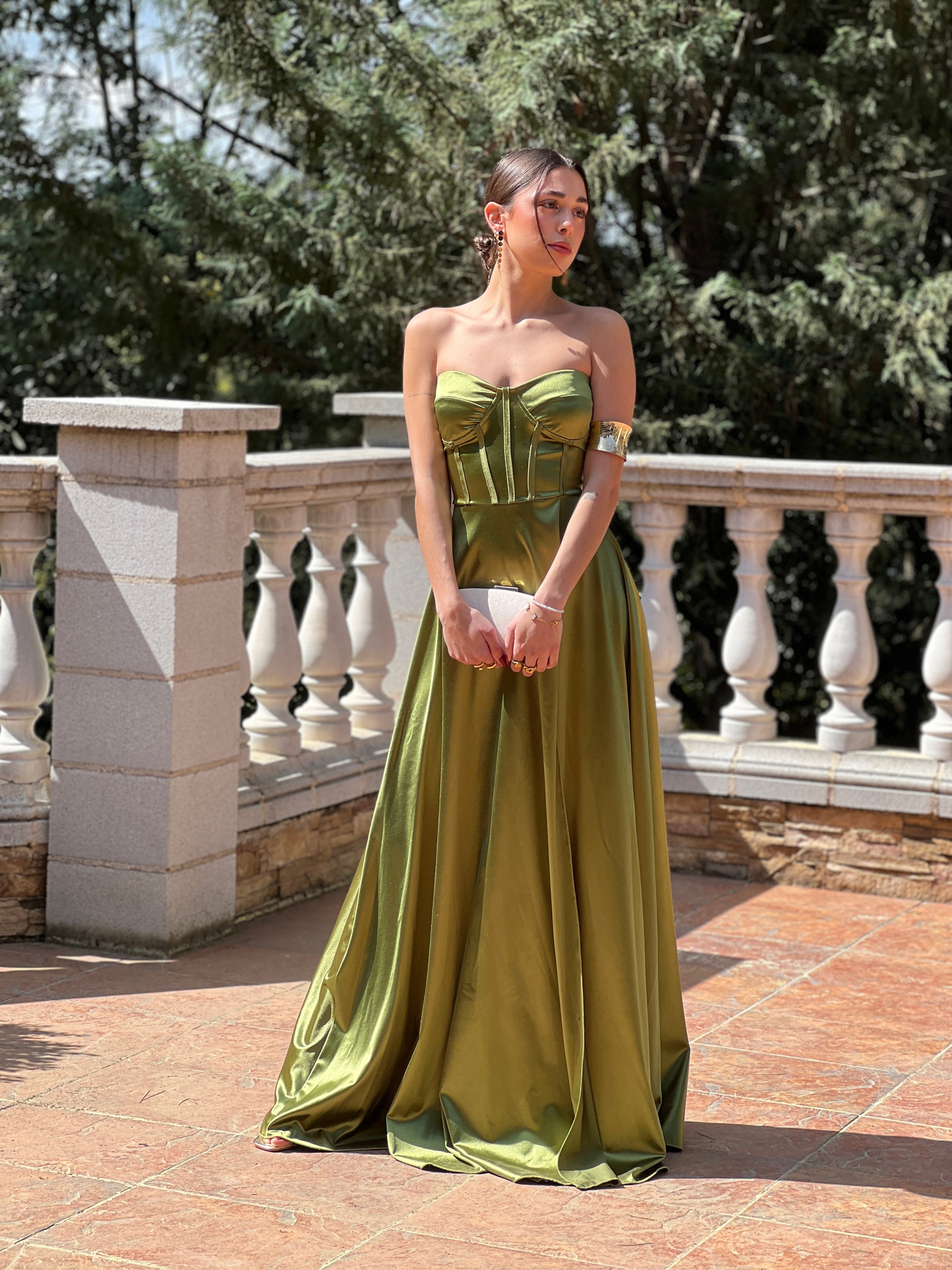 Vestido satinado Nelia - Zebra&Maduixa®