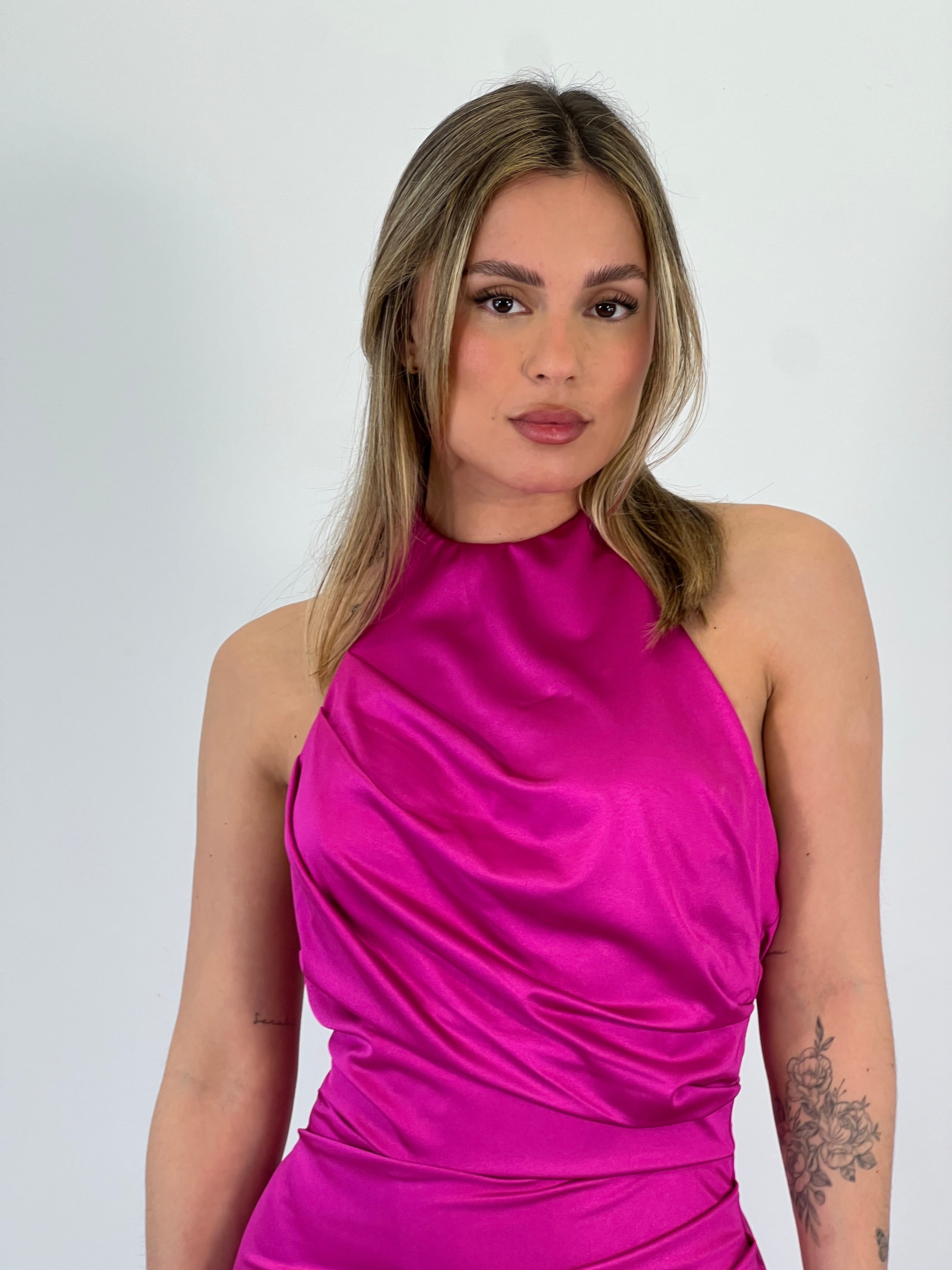 Vestido halter Rebeca - Zebra&Maduixa®