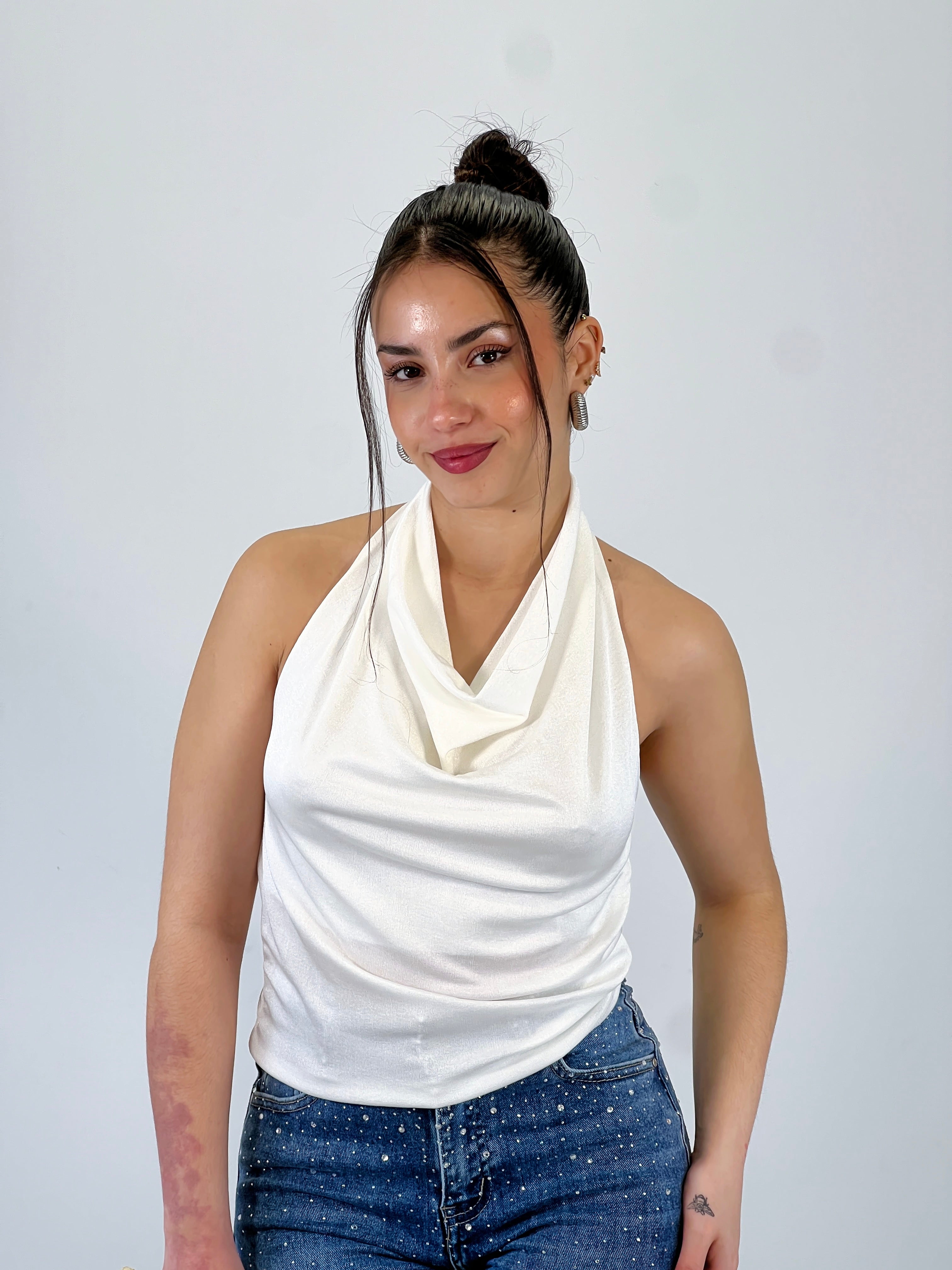 Top escote drapeado - Zebra&Maduixa®