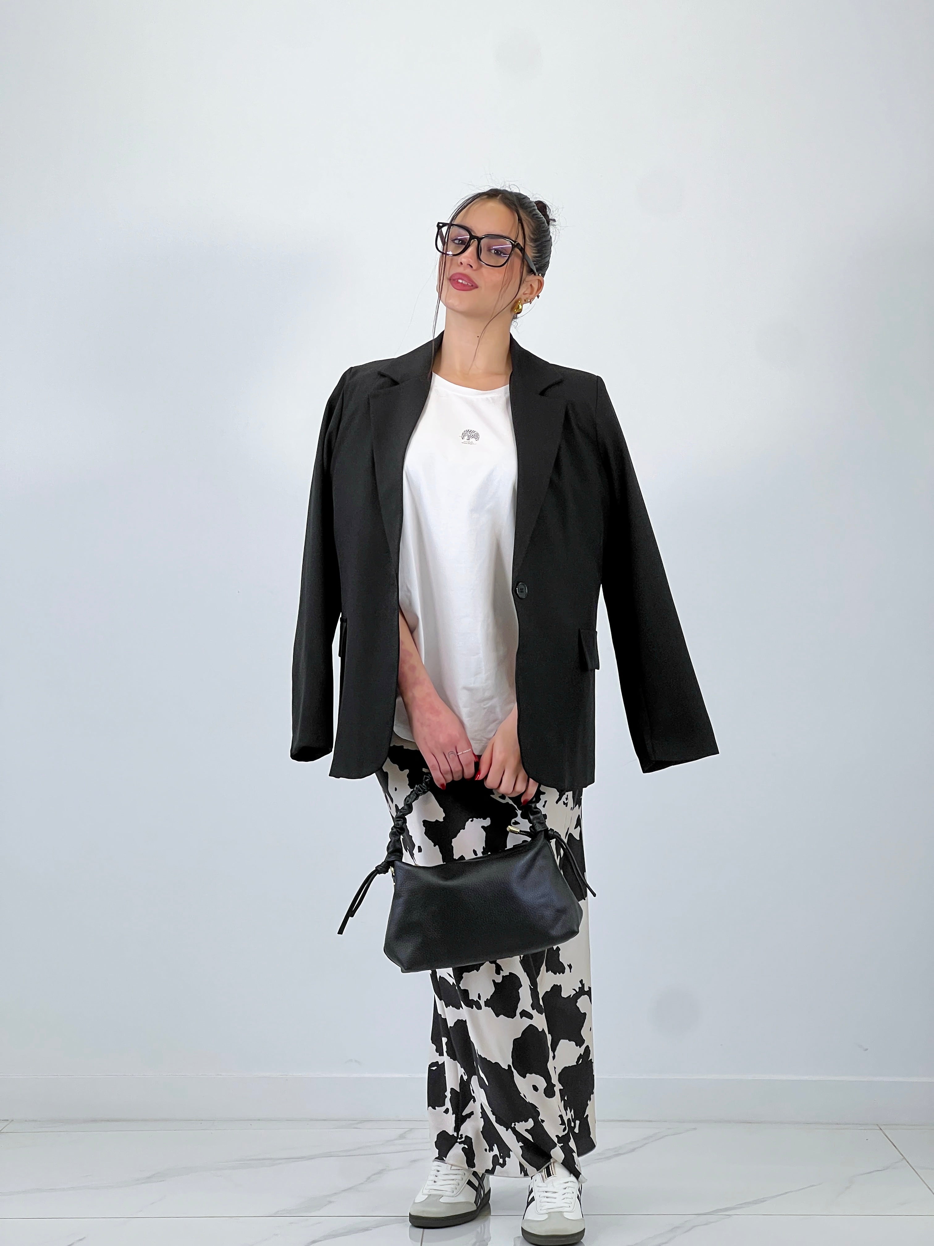 Falda raso estampado vaca - Zebra&Maduixa®