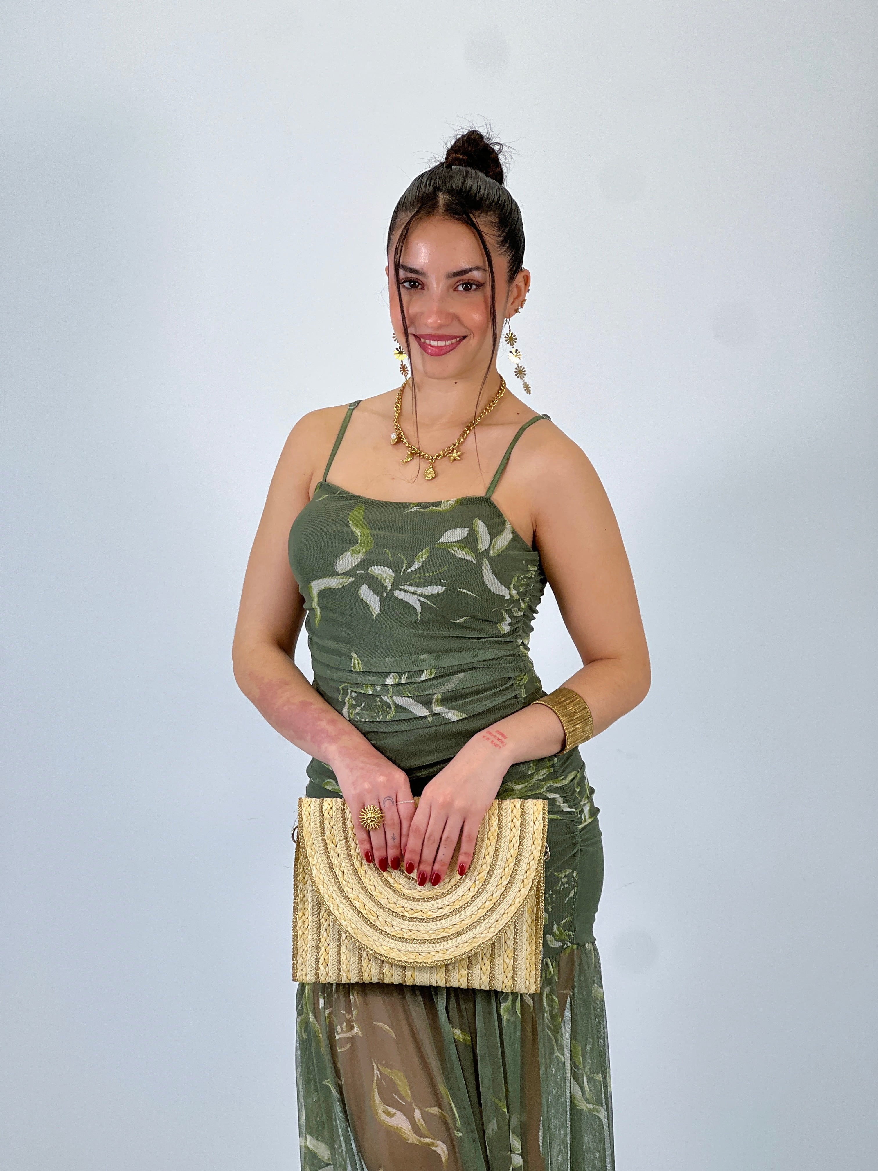 Vestit estampat tul Charlotte