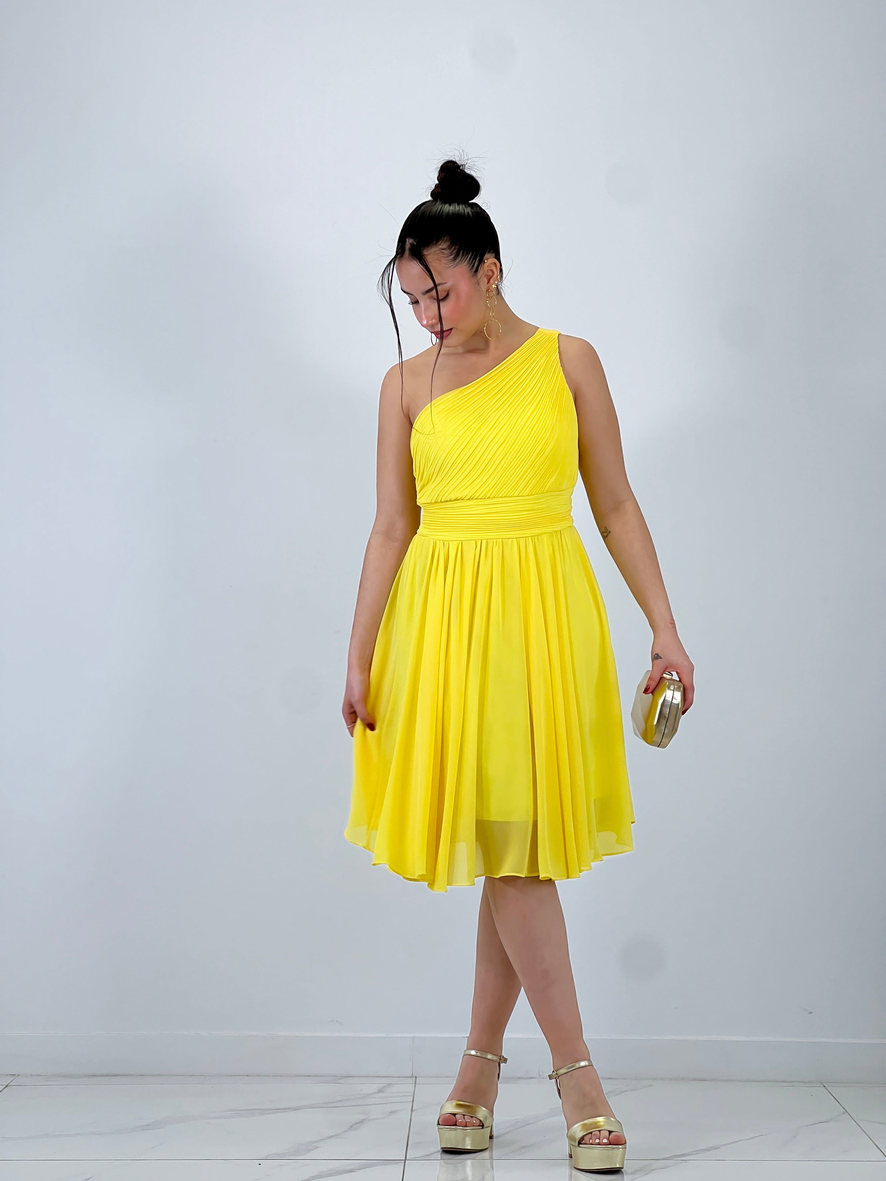 Vestido drapeado romano Corto - Zebra&Maduixa®