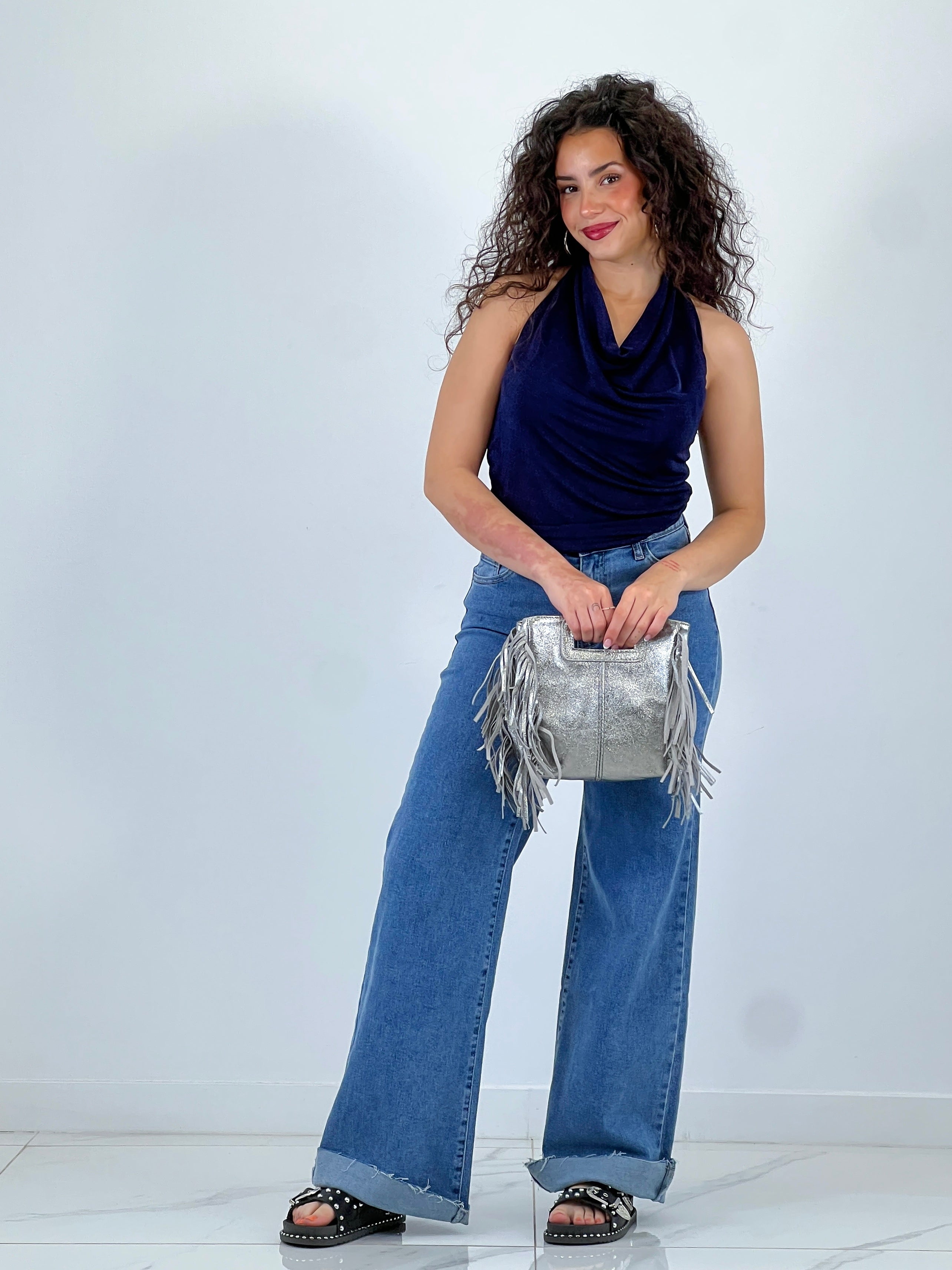 Top escote drapeado - Zebra&Maduixa®