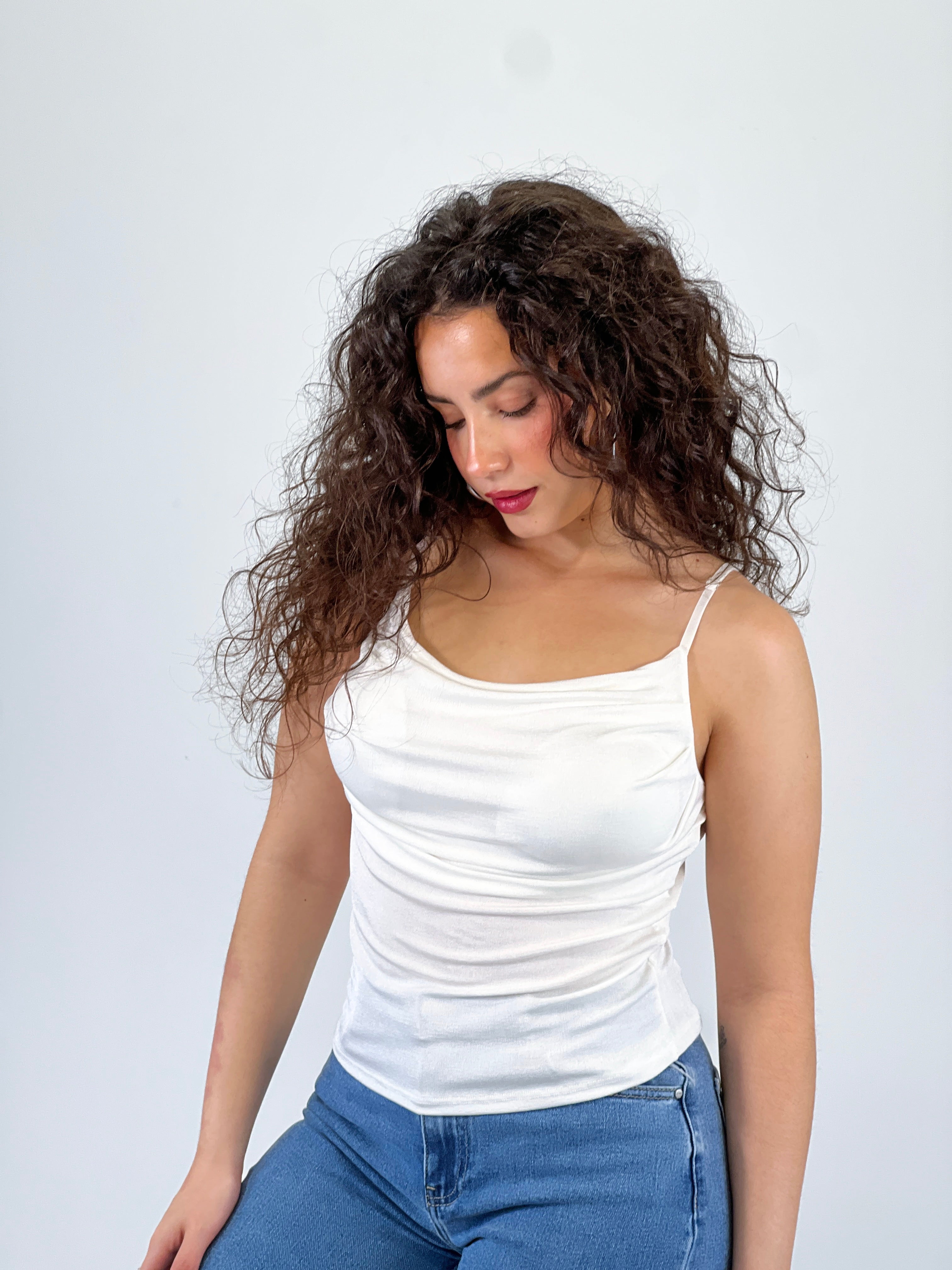 Top tirantes drapeado - Zebra&Maduixa®