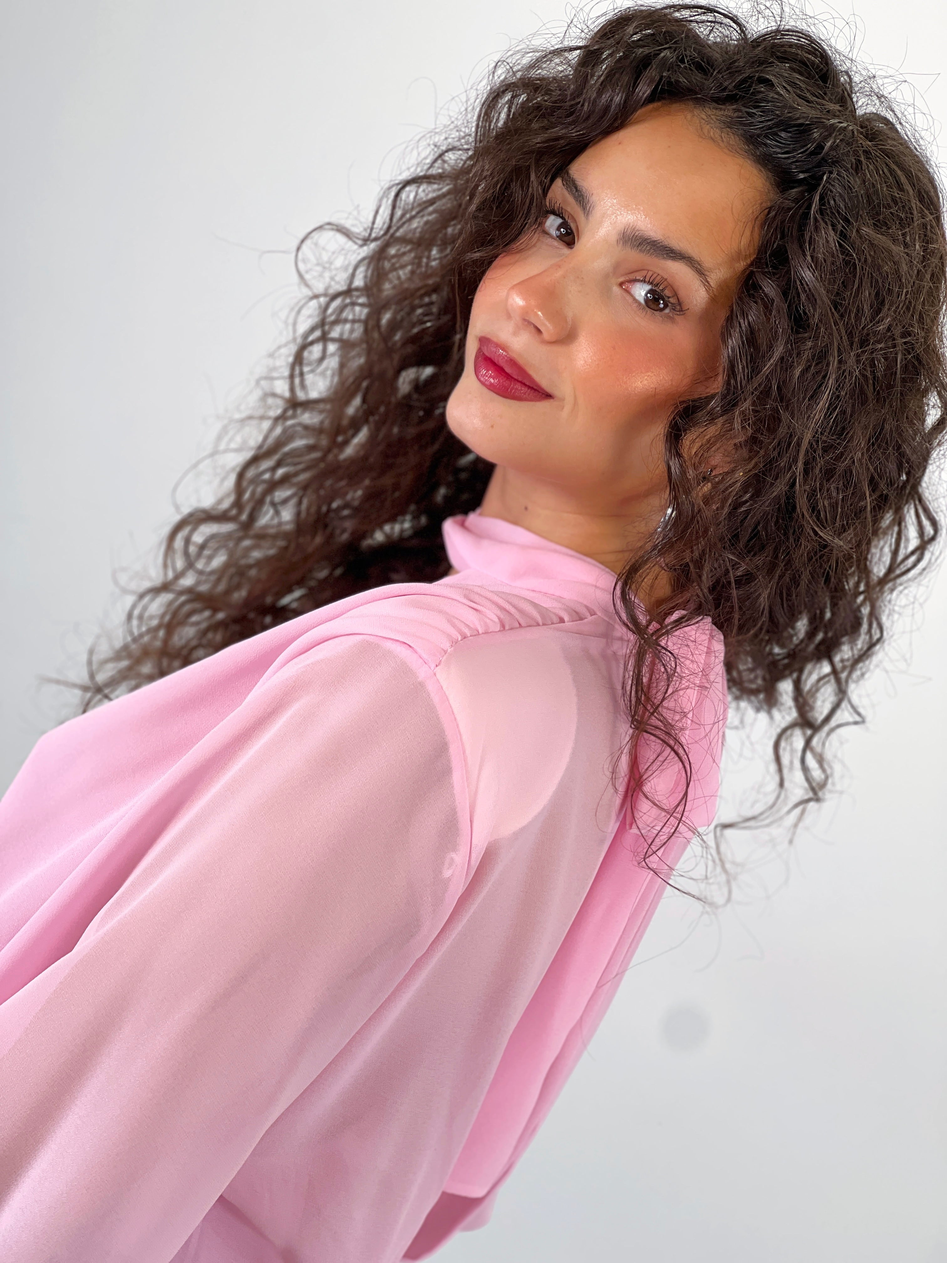 Body gasa escote chocker