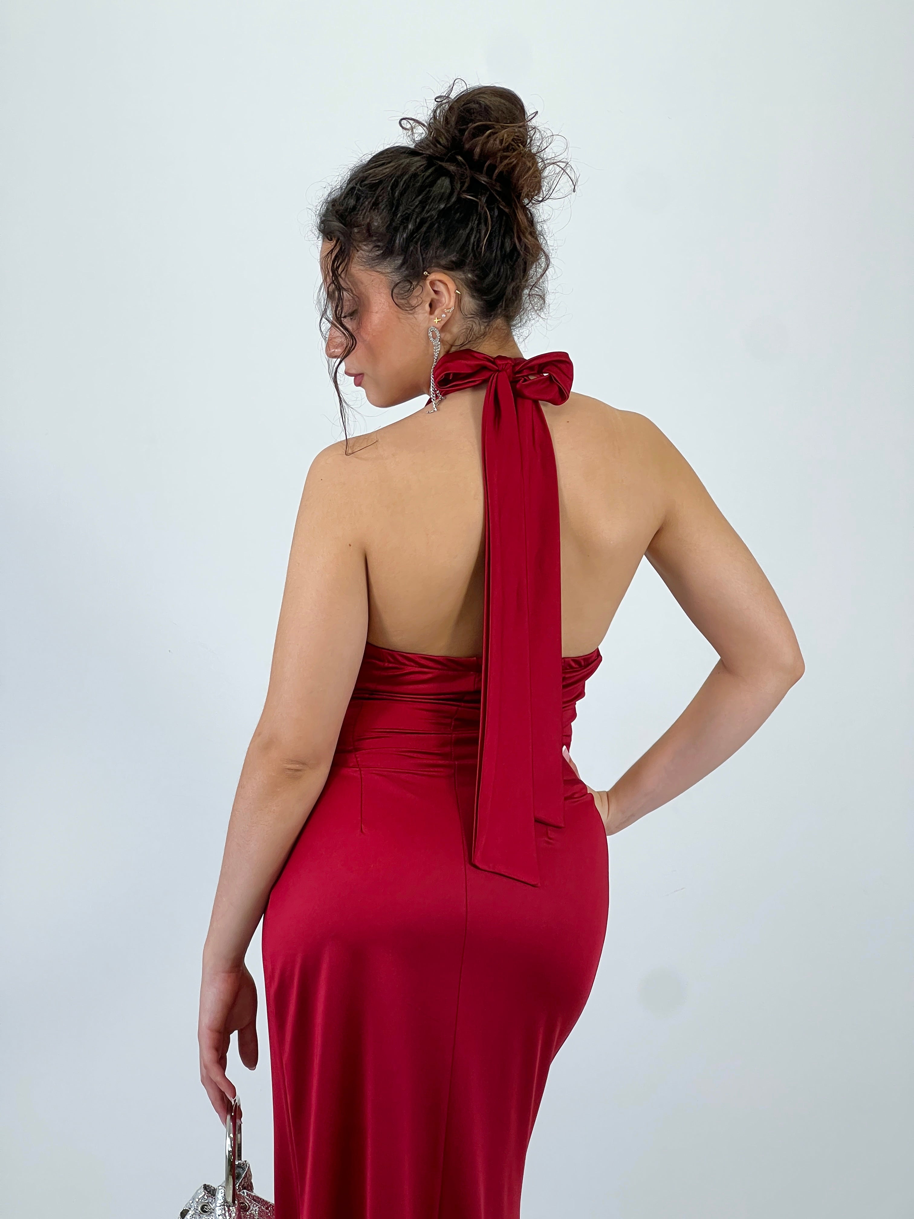 Vestido halter Rebeca - Zebra&Maduixa®