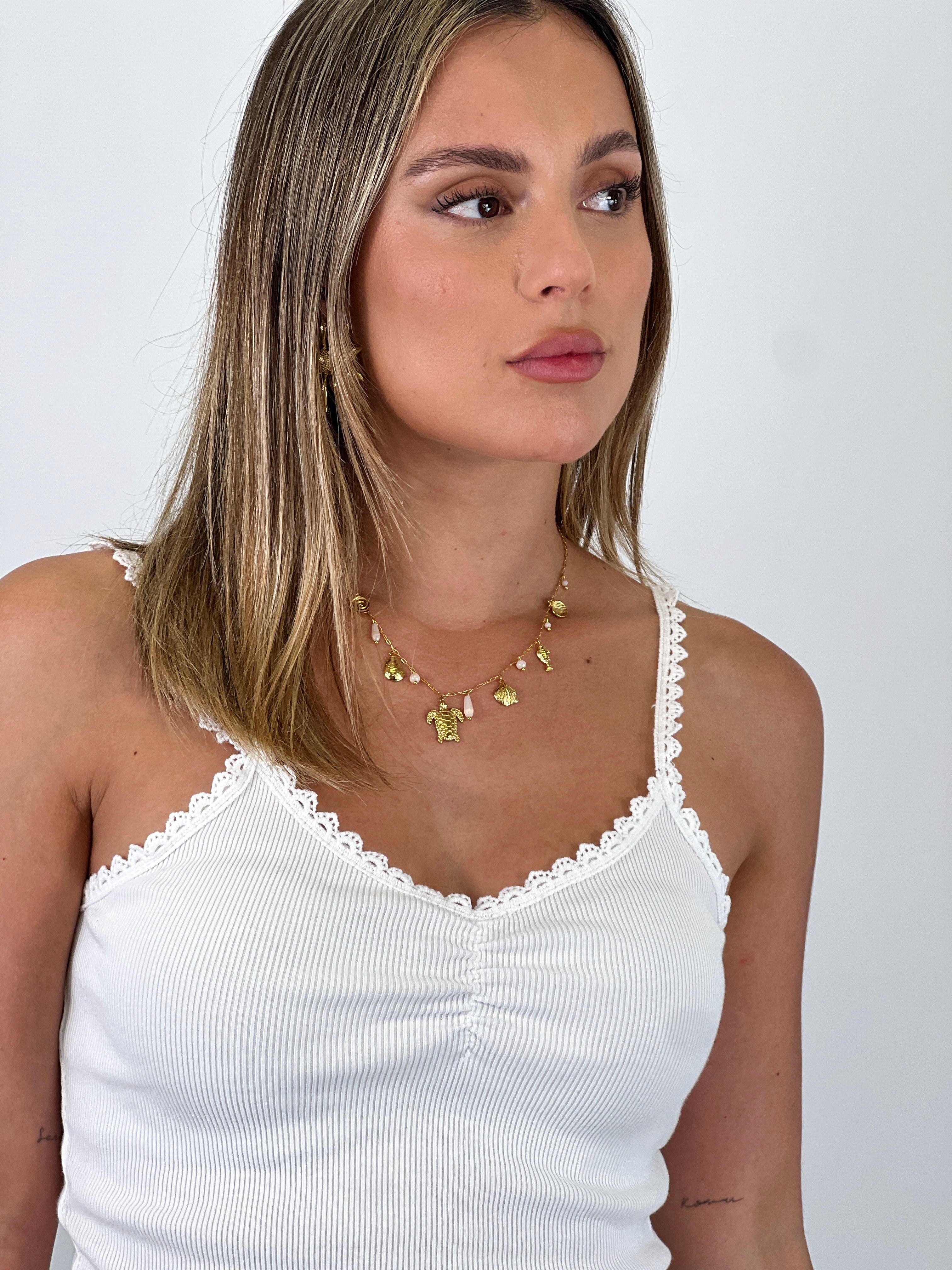 Sigrid strapless top