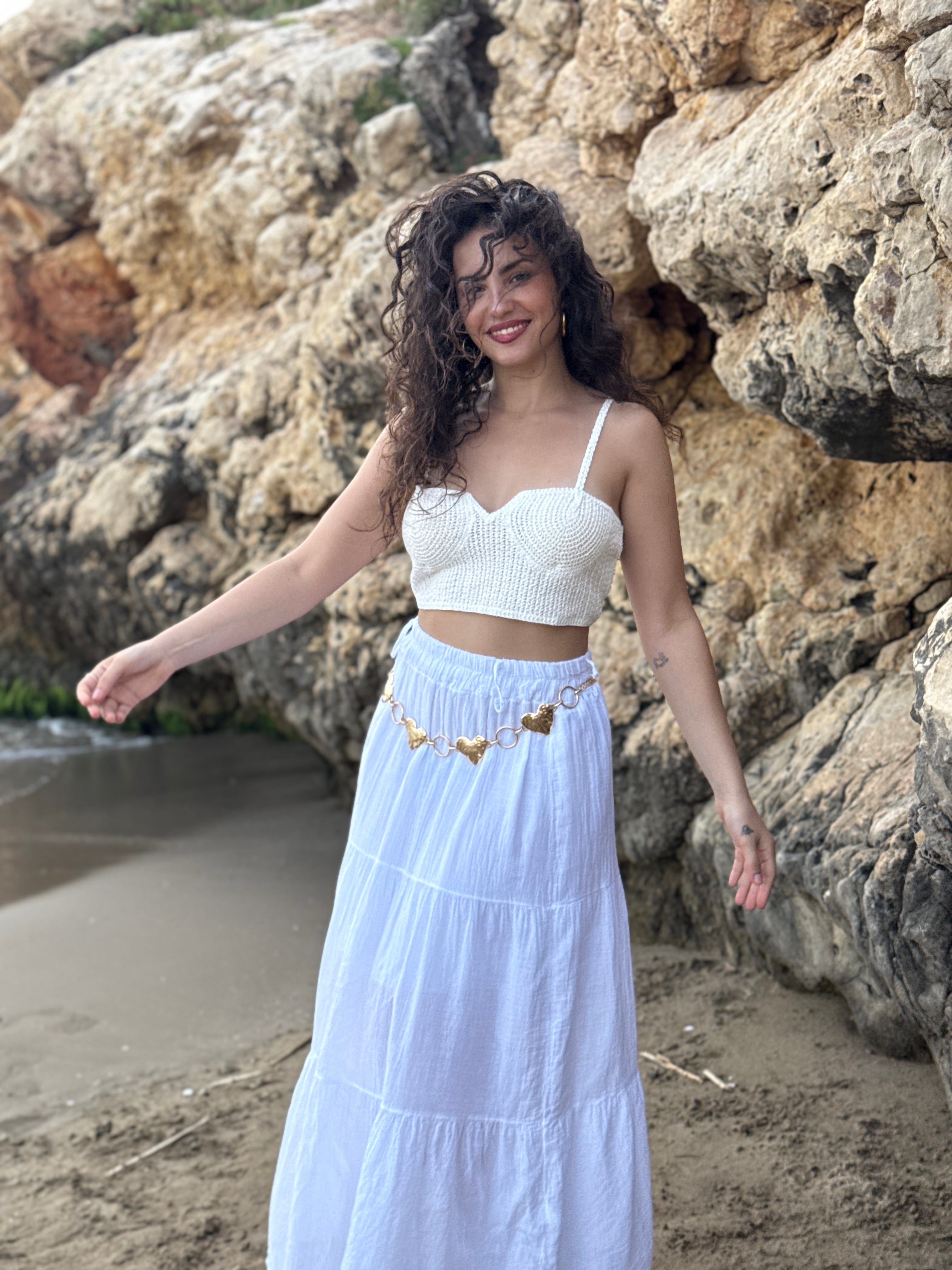 Hanoi crochet corset