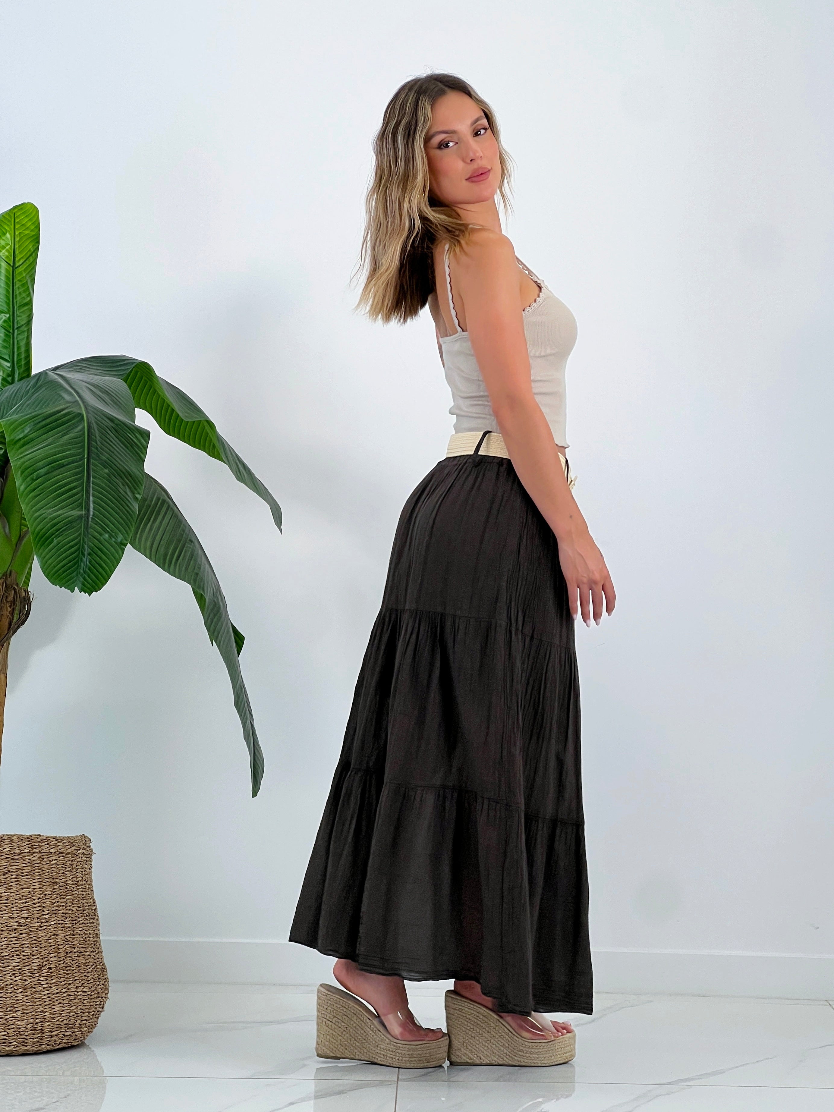 Faldilla rústica de cotó