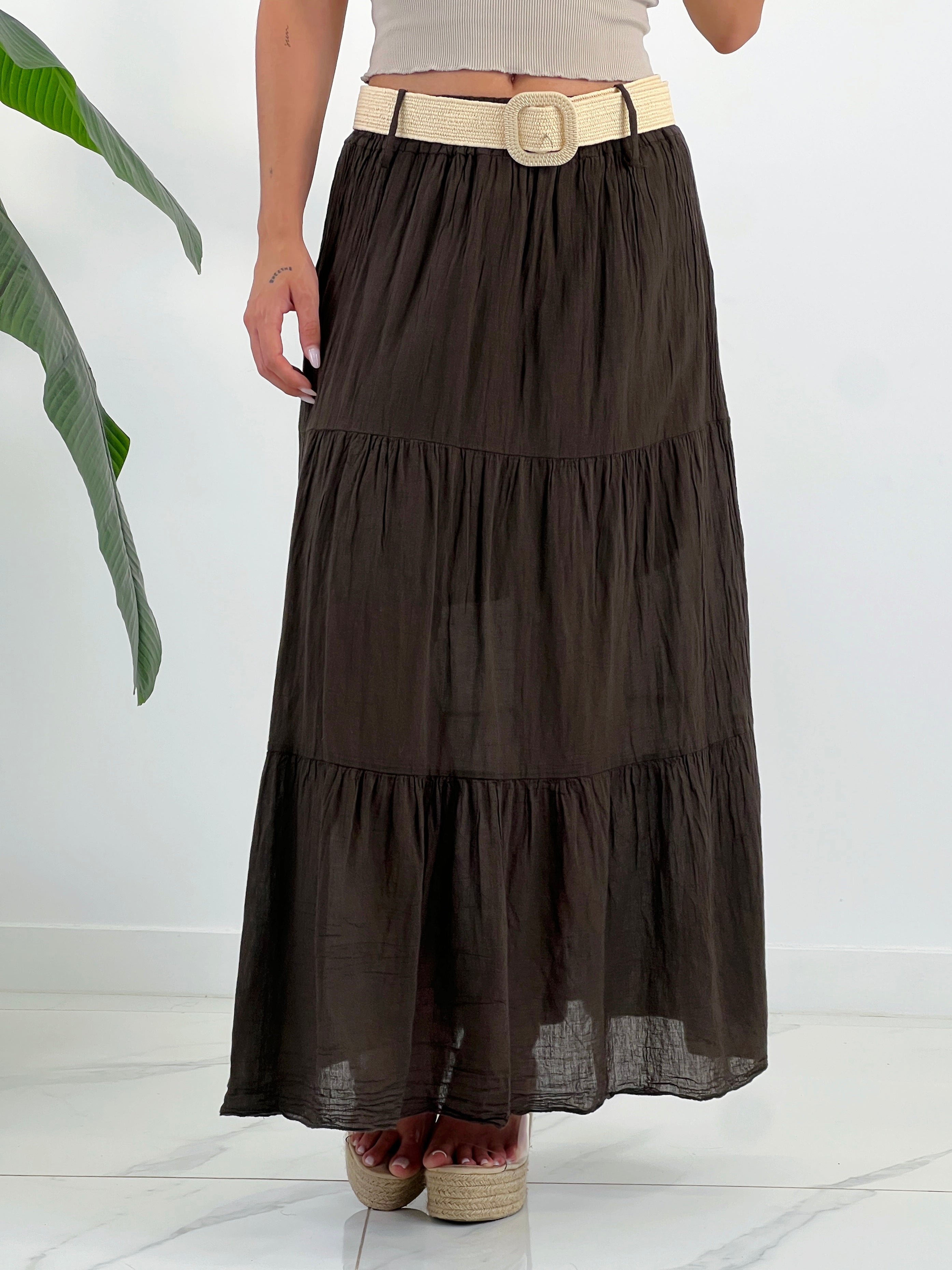 Faldilla rústica de cotó