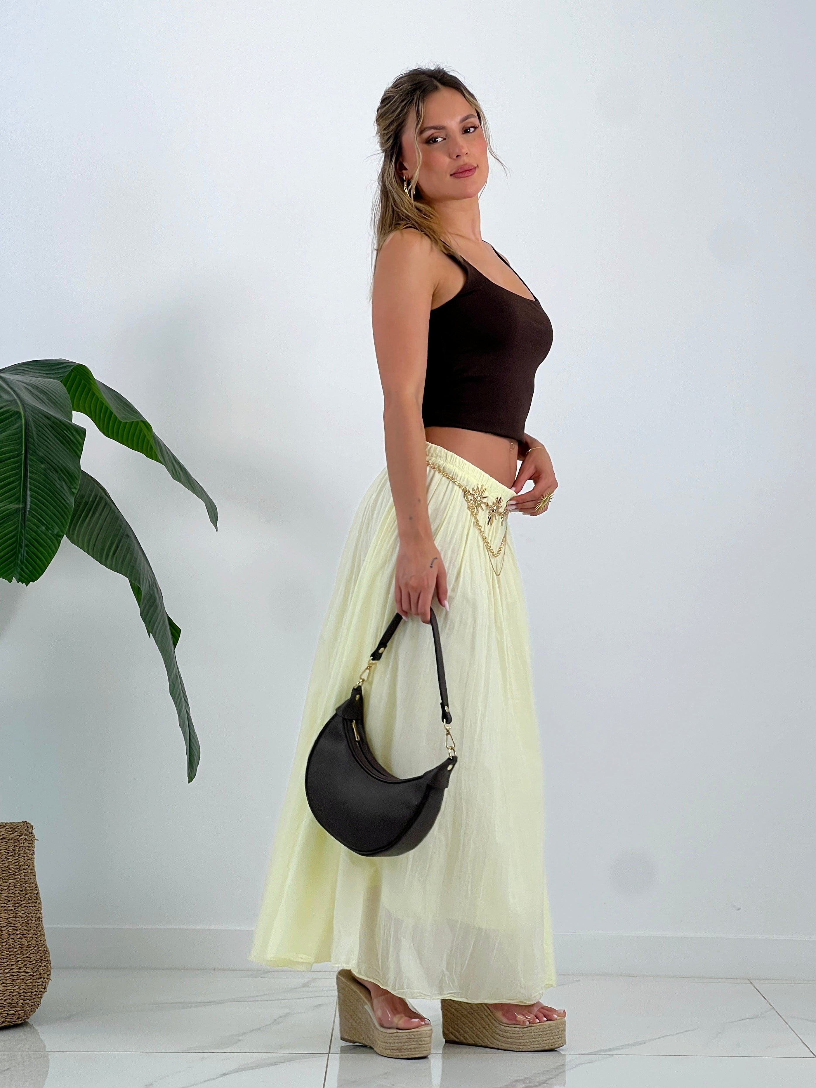 Bolso hobo piel
