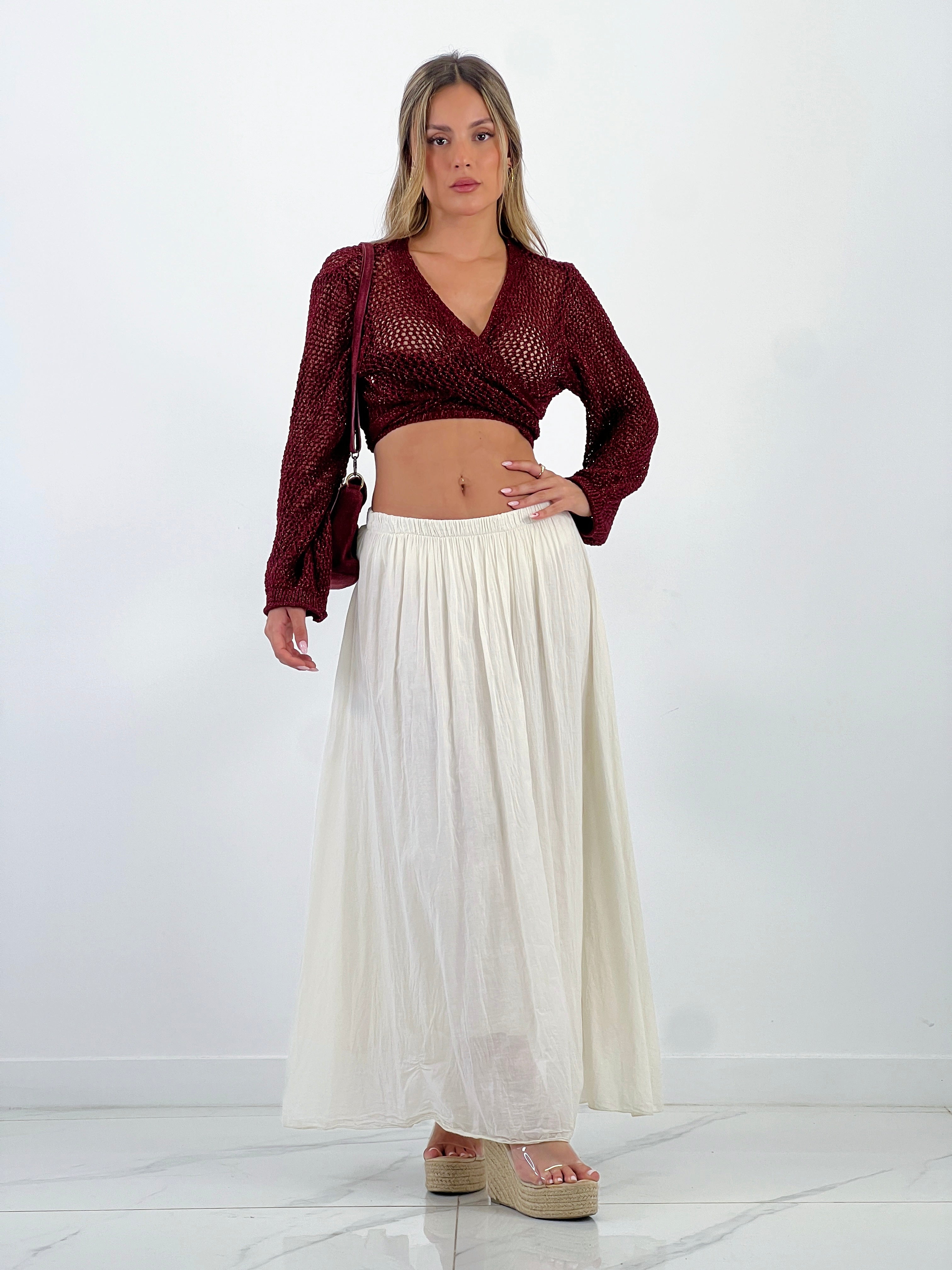 Torera punto metalizada