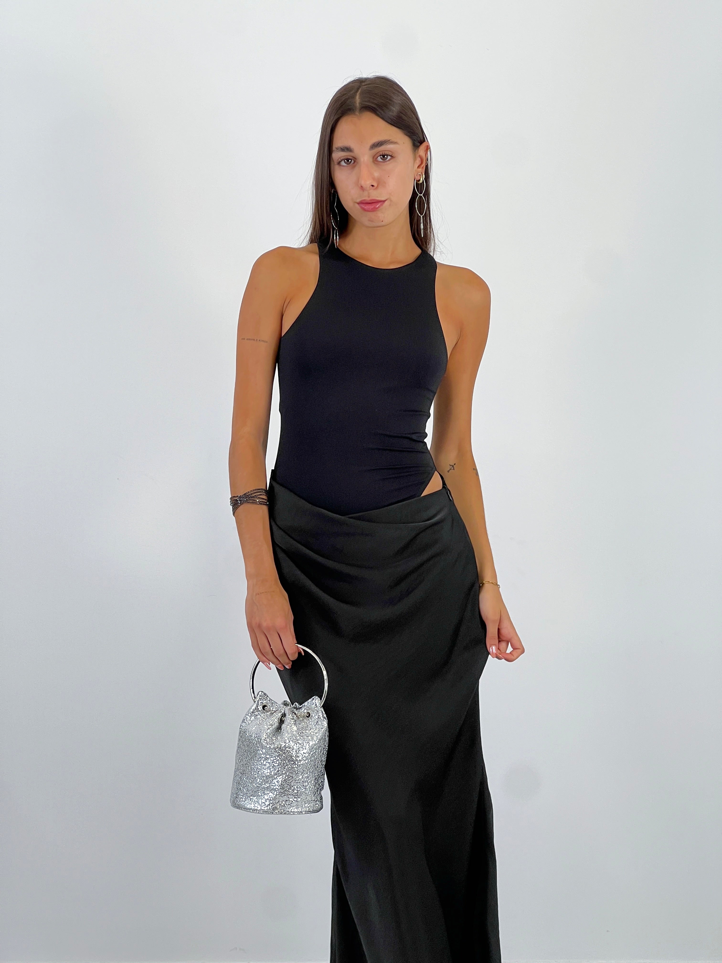 Vestido combinado raso Ania - Zebra&Maduixa®