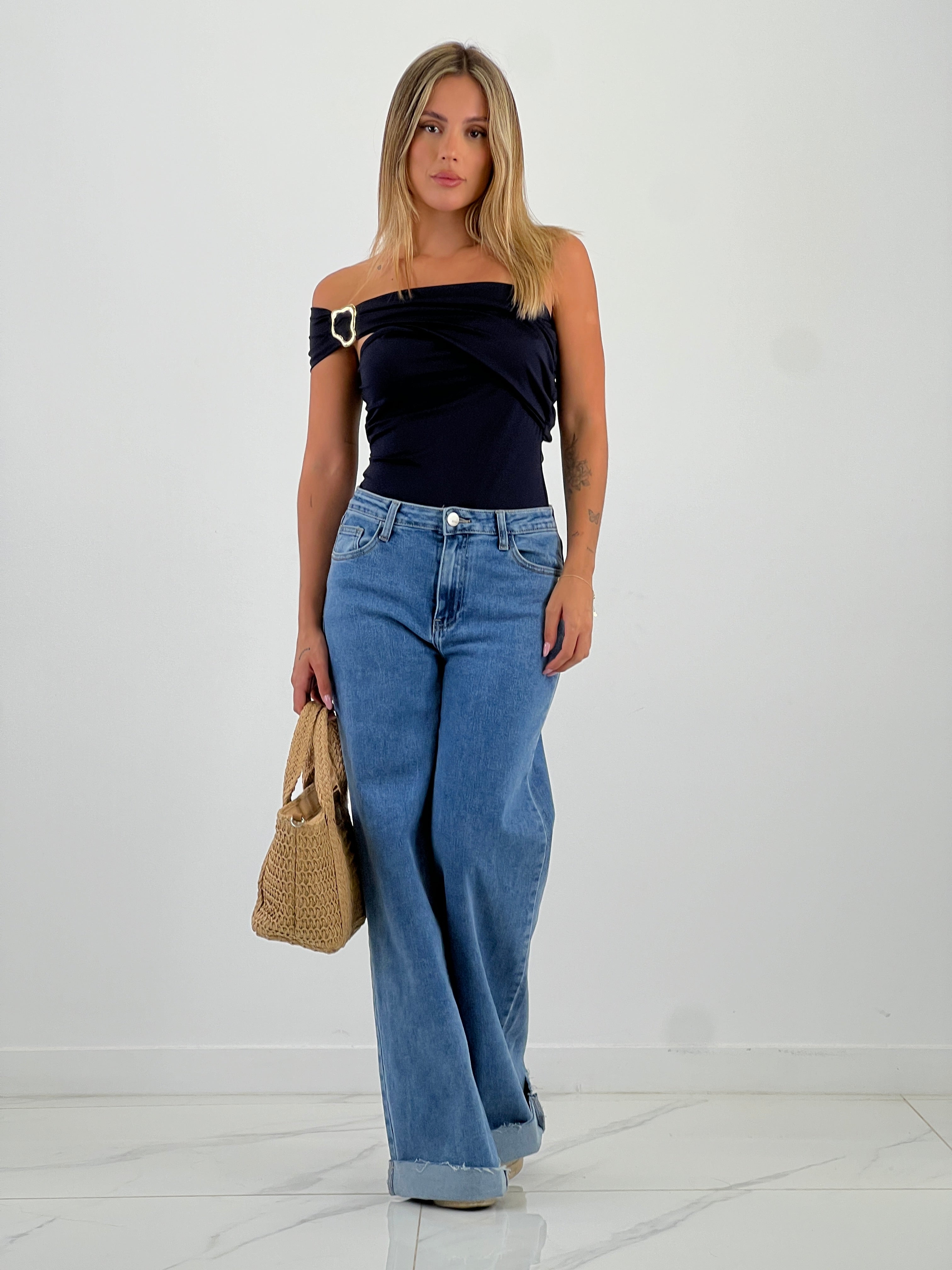 Body asimétrico abalorio