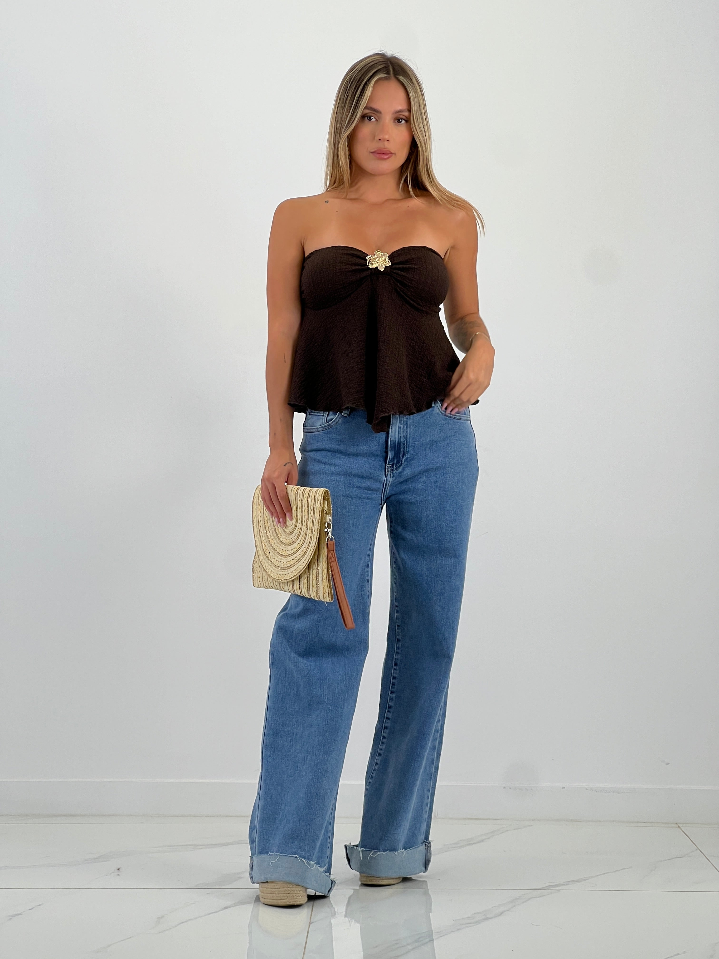 Top palabra de honor flor