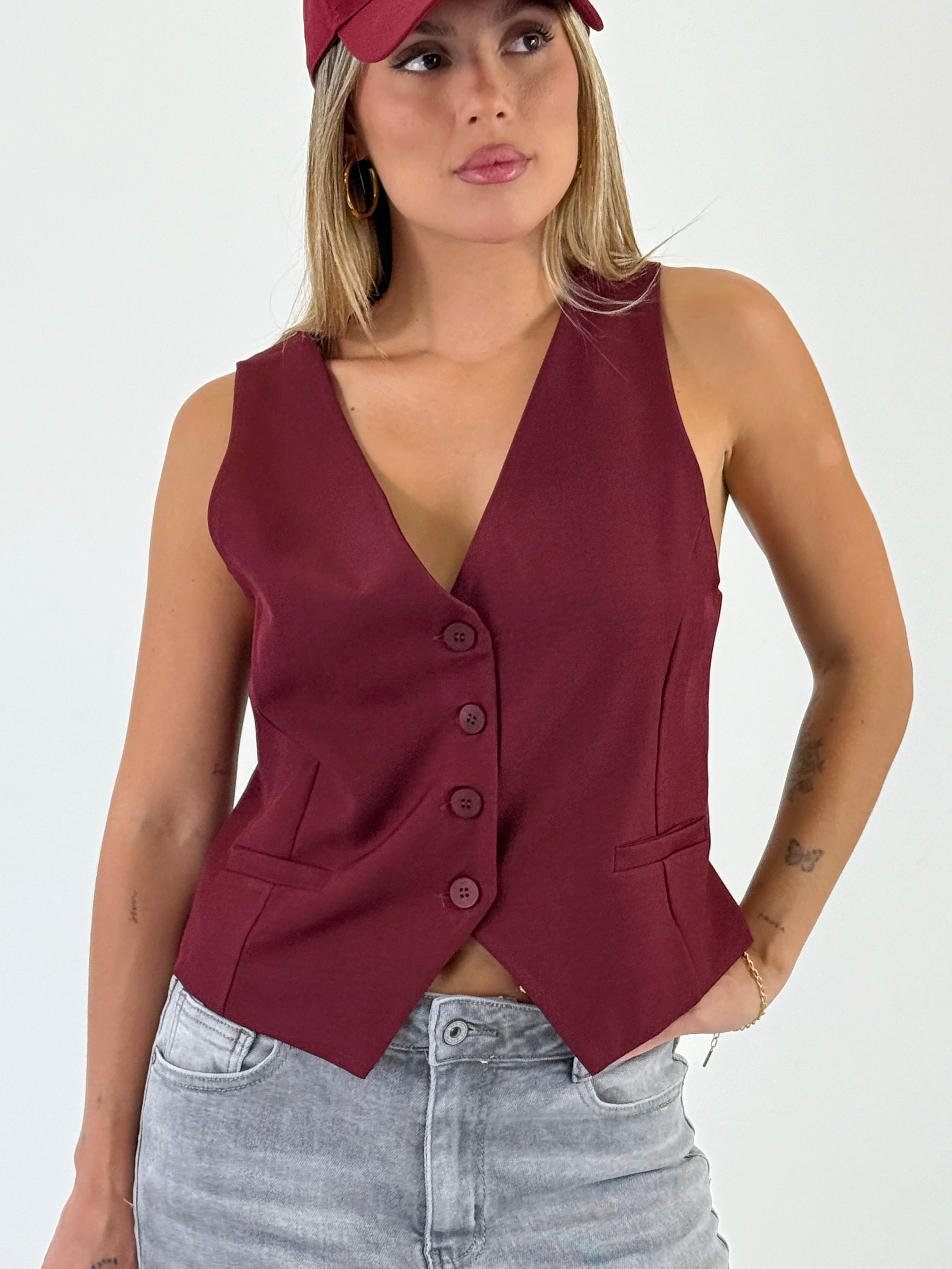 Top chaleco estructura - Zebra&Maduixa®