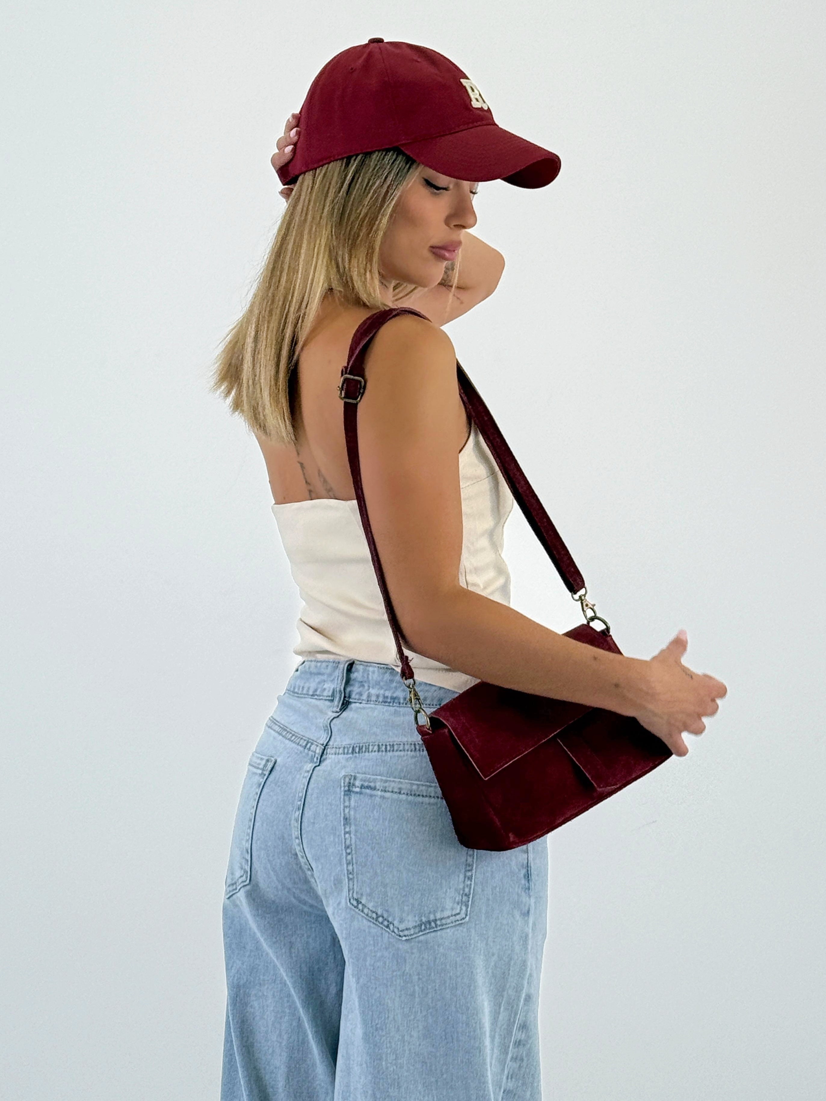 Bolso bandolera ante - Zebra&Maduixa®