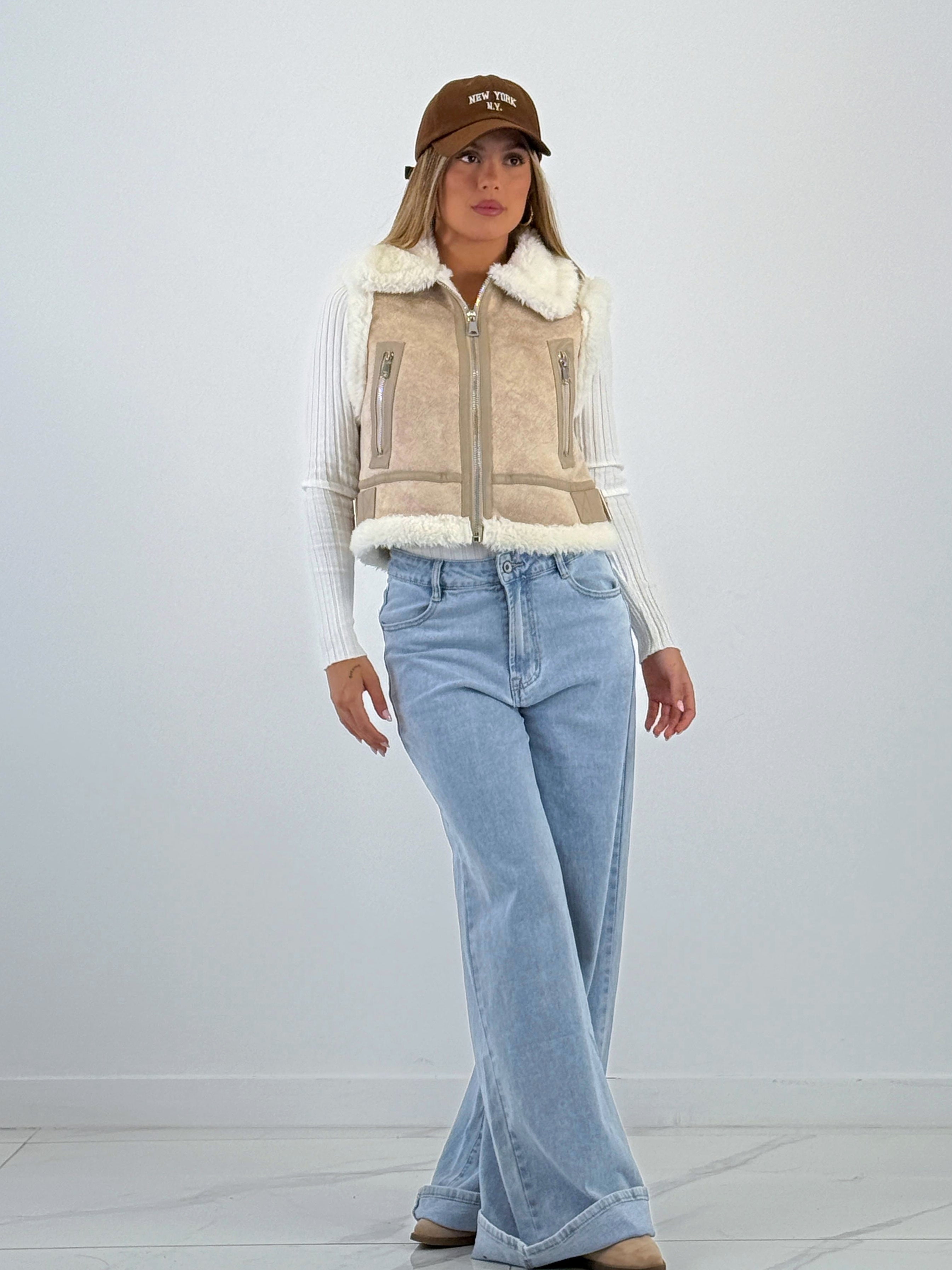 Armilla curta doble cara