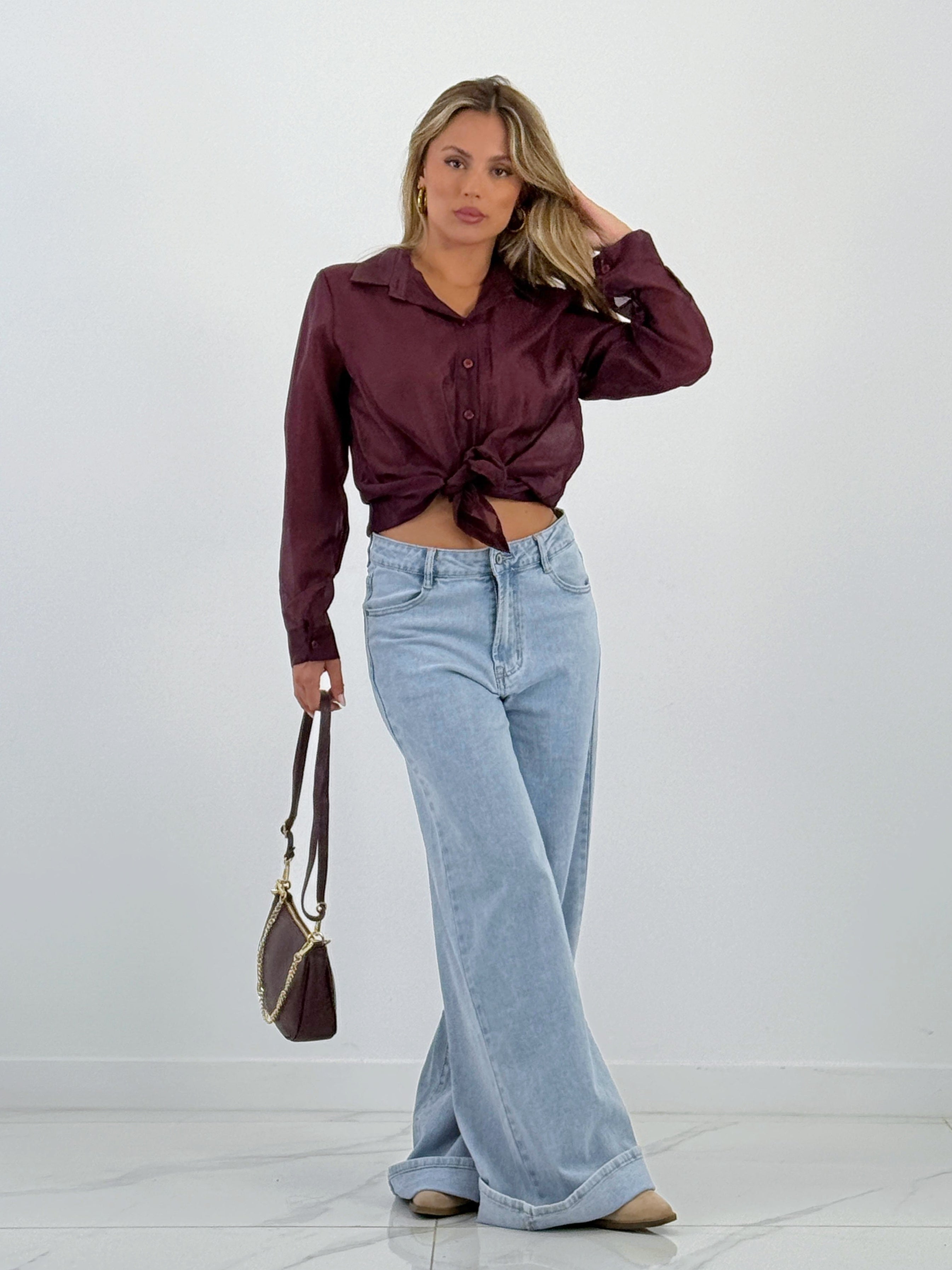 Blusa transparencia nudo - Zebra&Maduixa®