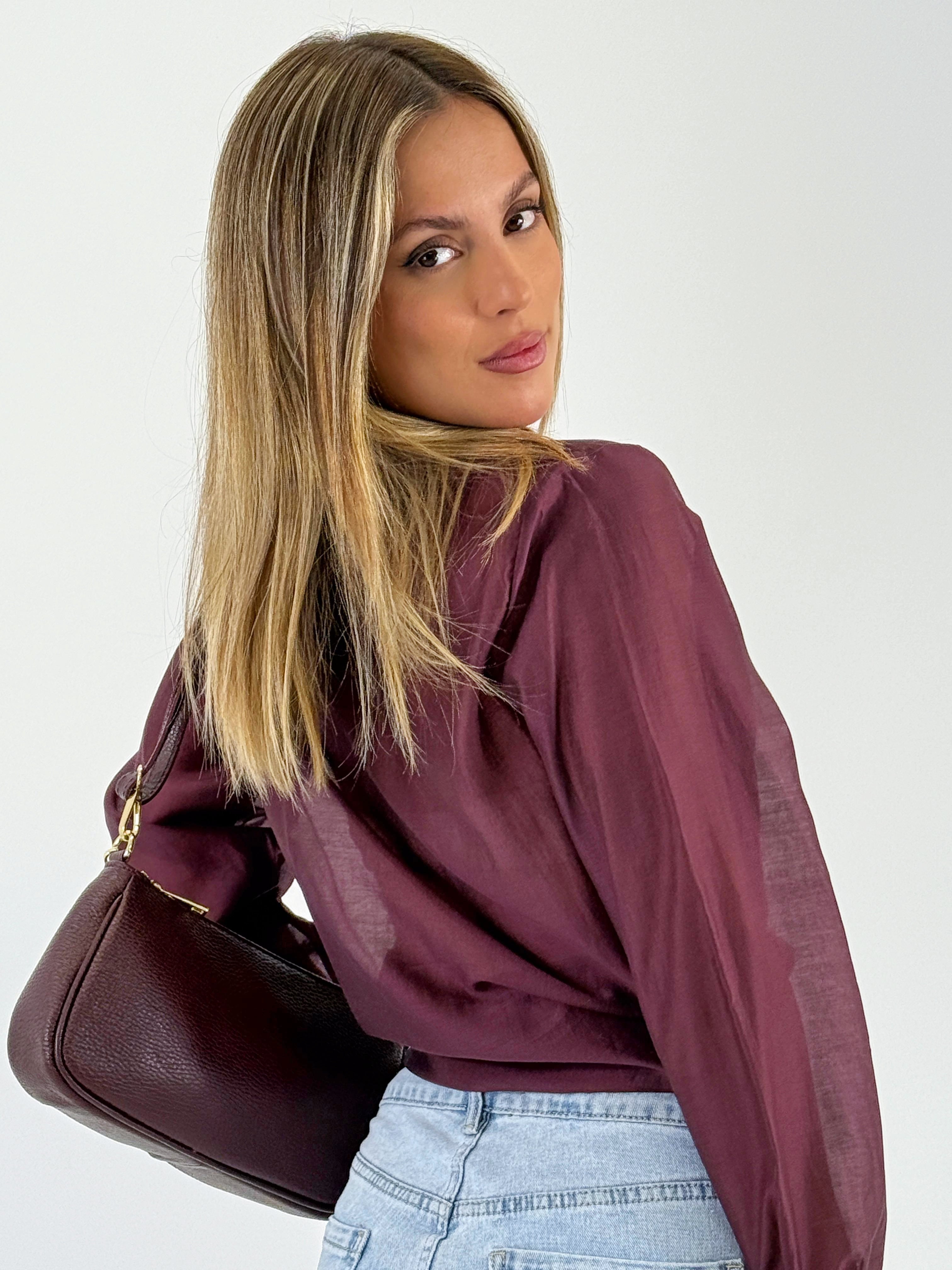 Blusa transparencia nudo - Zebra&Maduixa®