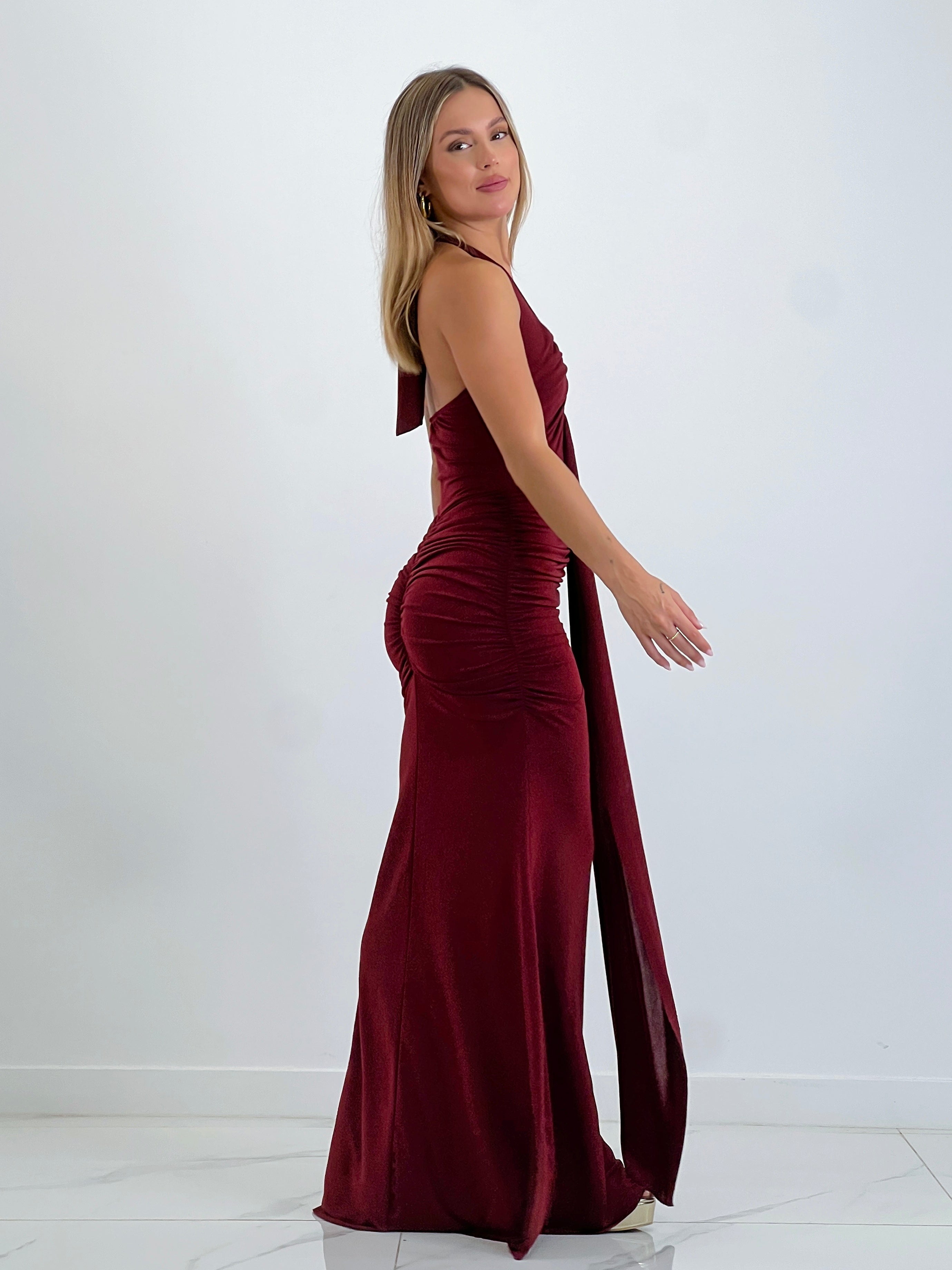 Vestido escote fruncido Ylenia - Zebra&Maduixa®