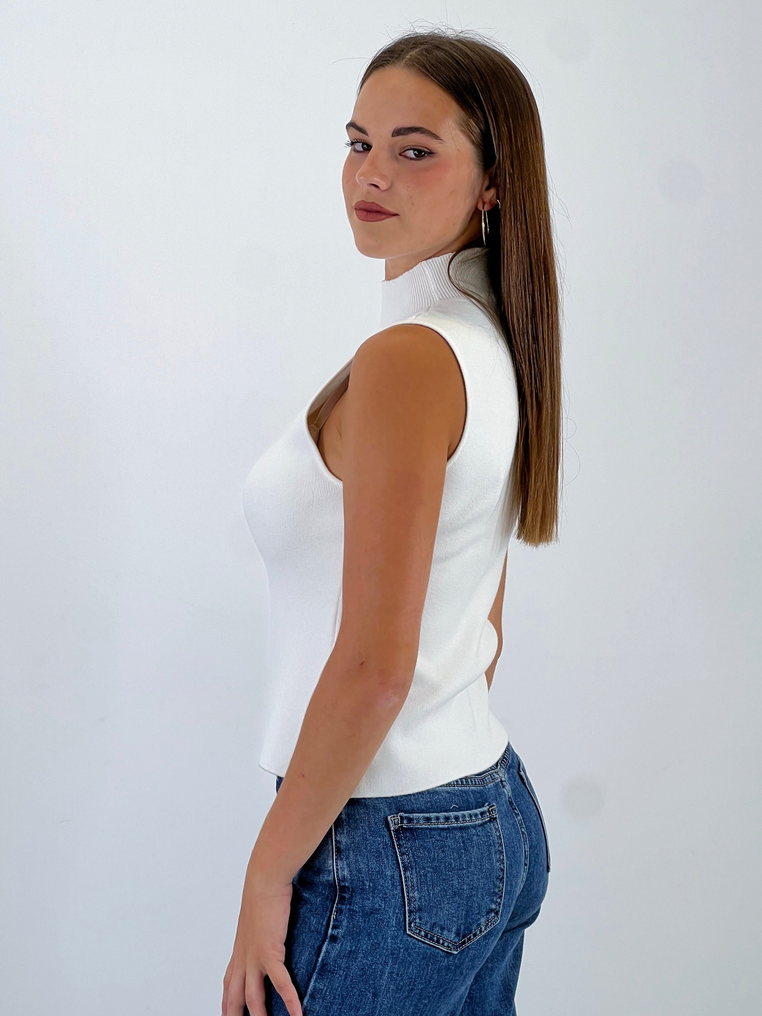 Top cuello subido manga sisa - Zebra&Maduixa®