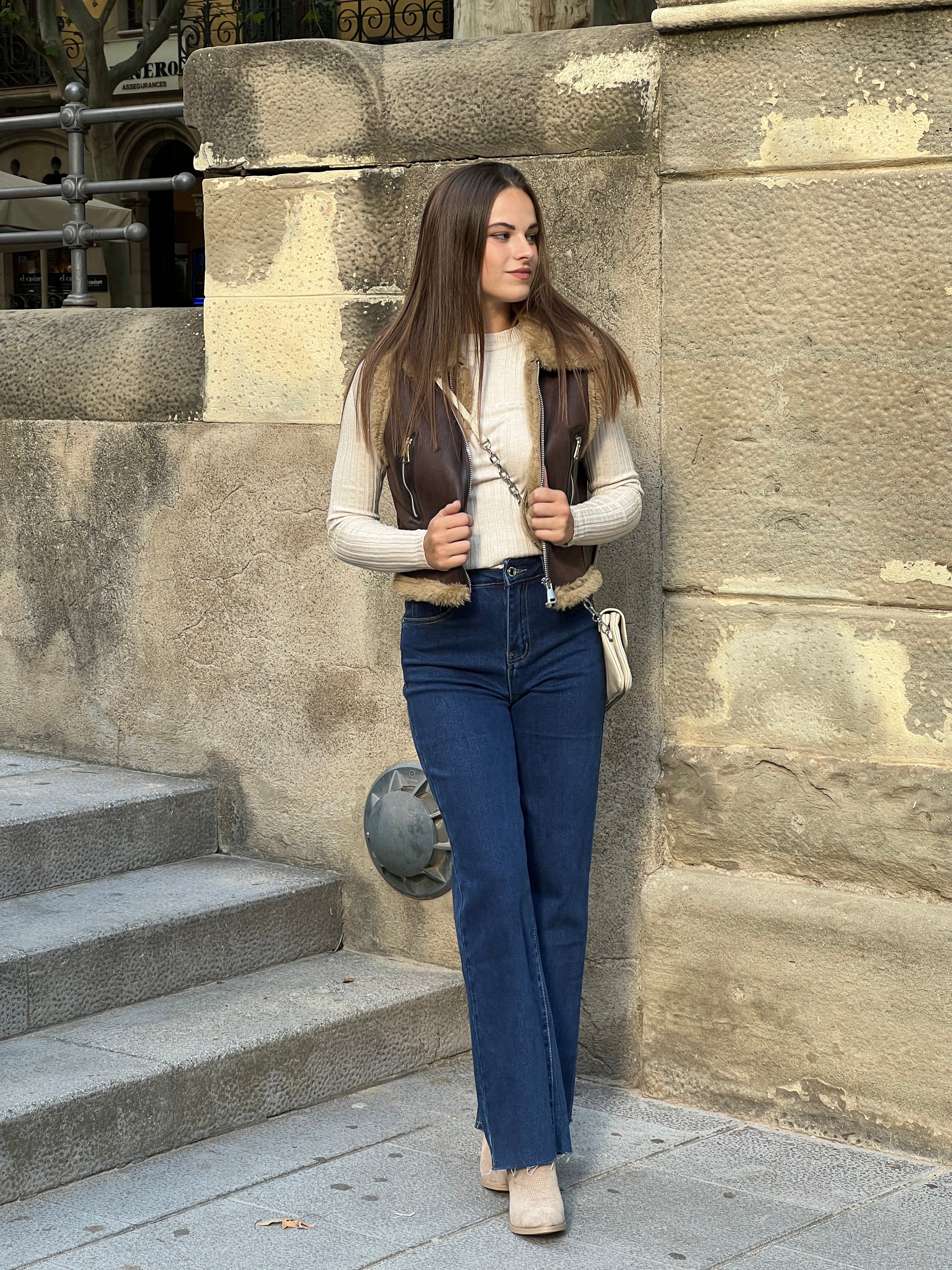 Armilla curta doble cara