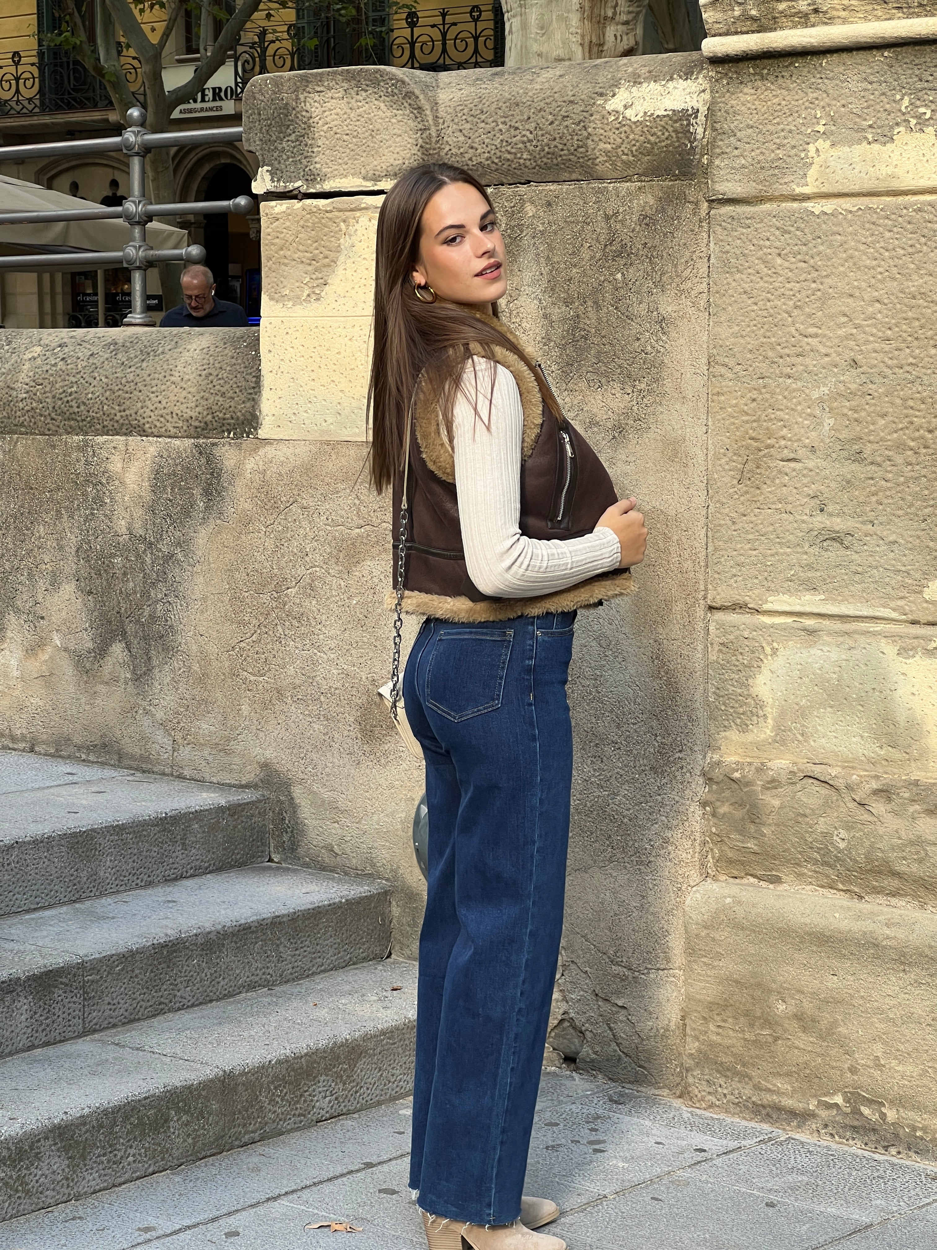 Armilla curta doble cara