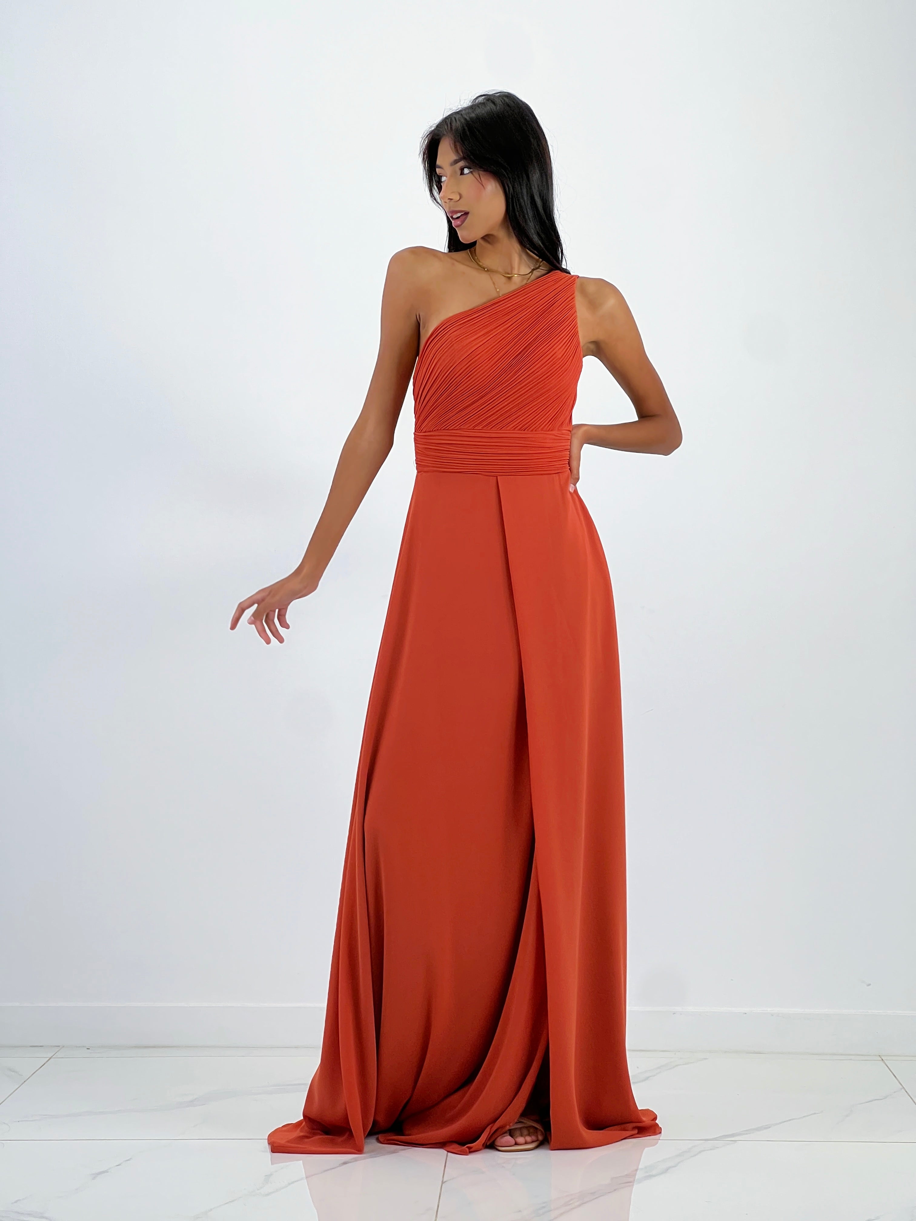 Vestido drapeado romano Julia - Zebra&Maduixa®