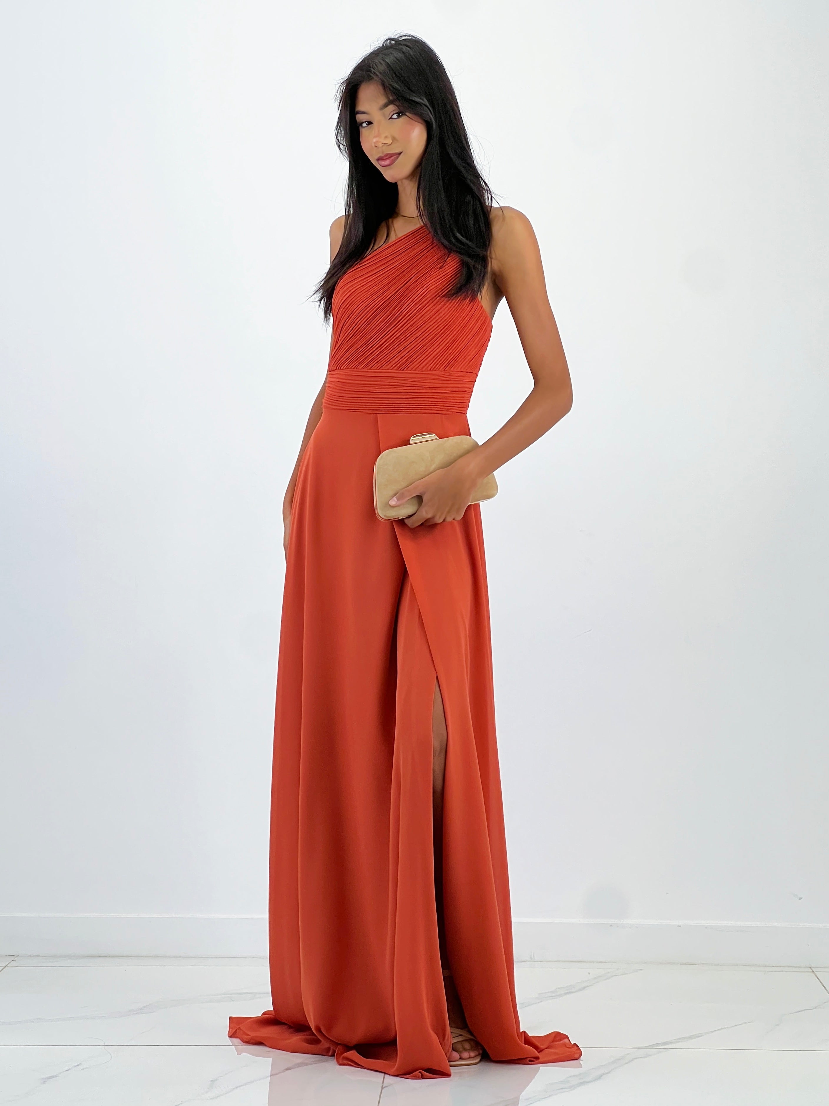 Vestido drapeado romano Julia - Zebra&Maduixa®