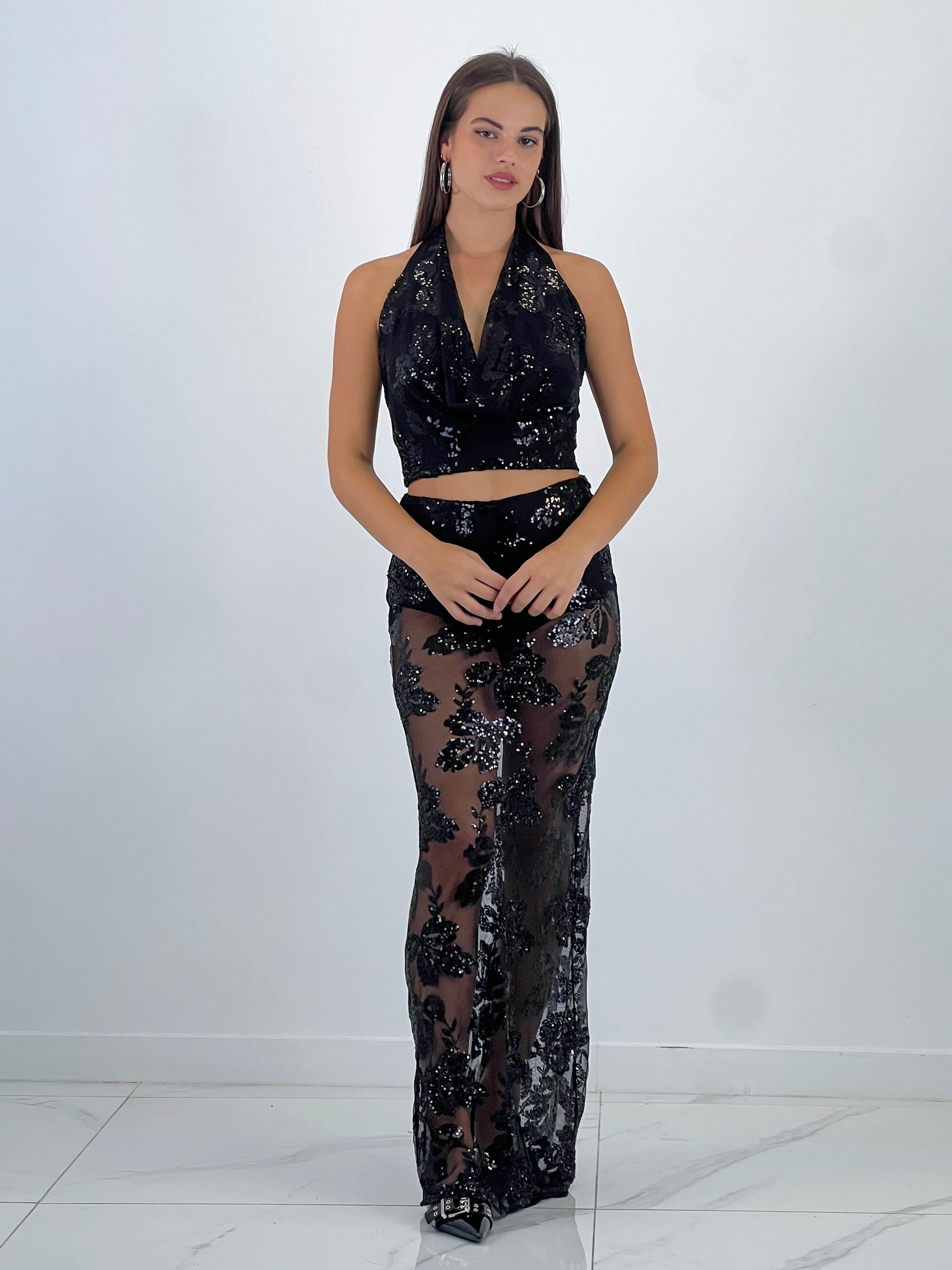 Sequin embroidery set