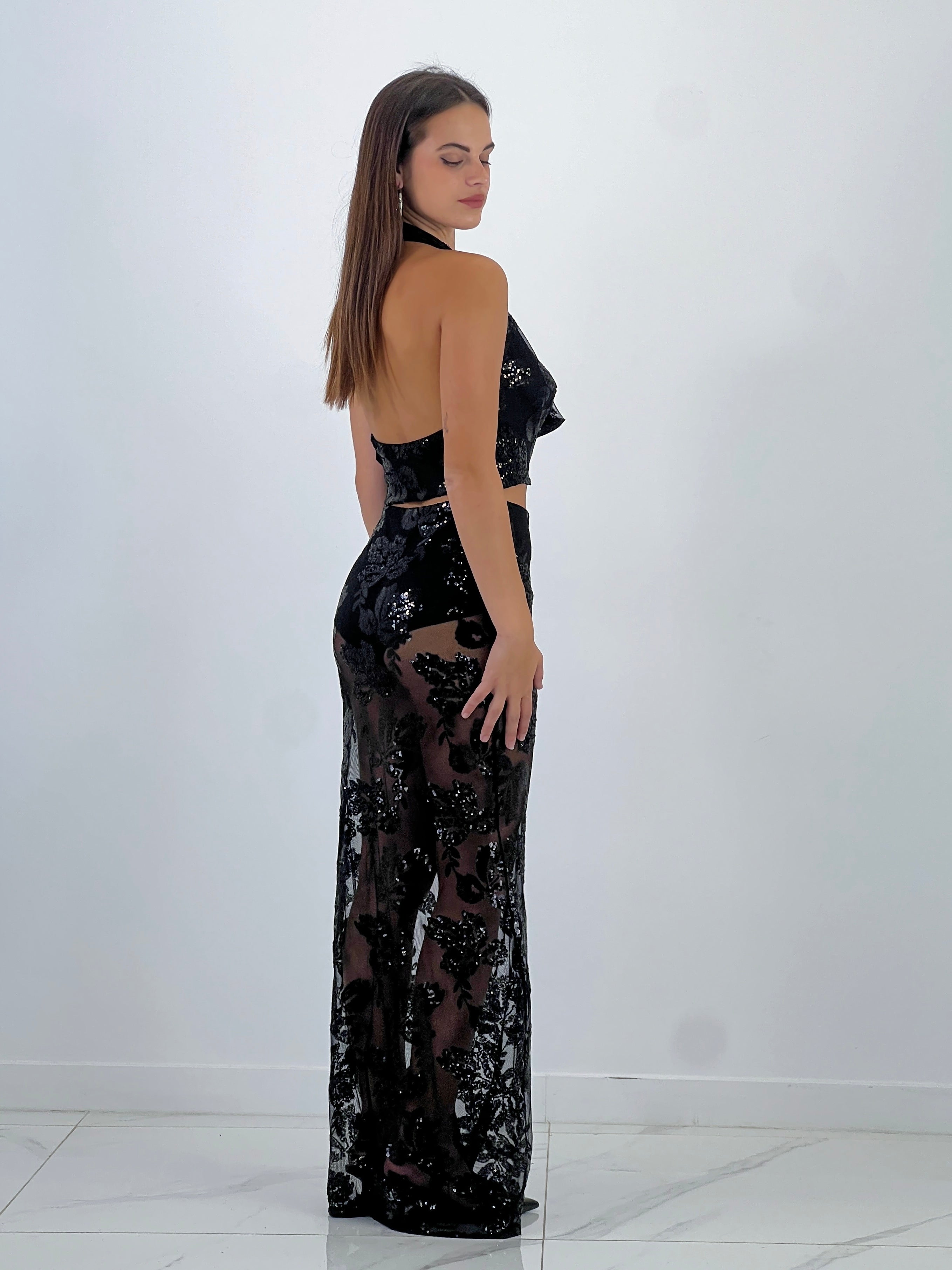 Sequin embroidery set