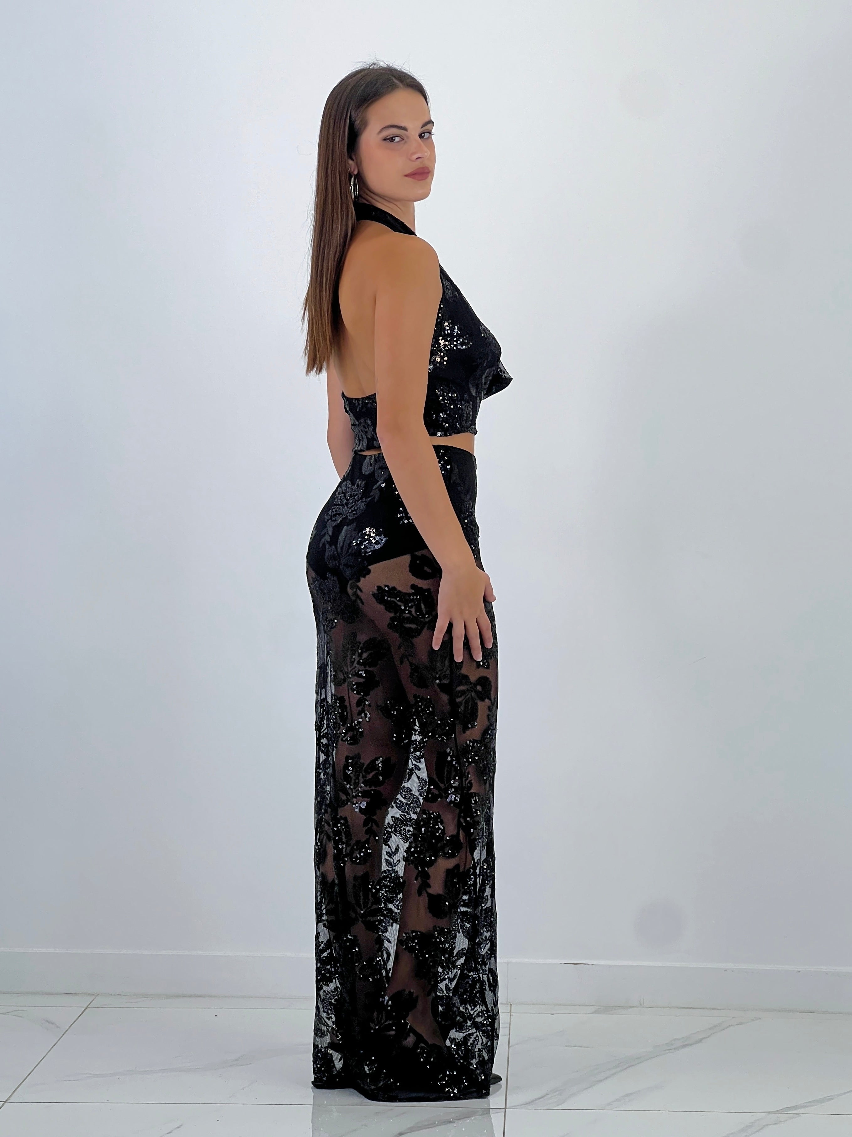 Sequin embroidery set