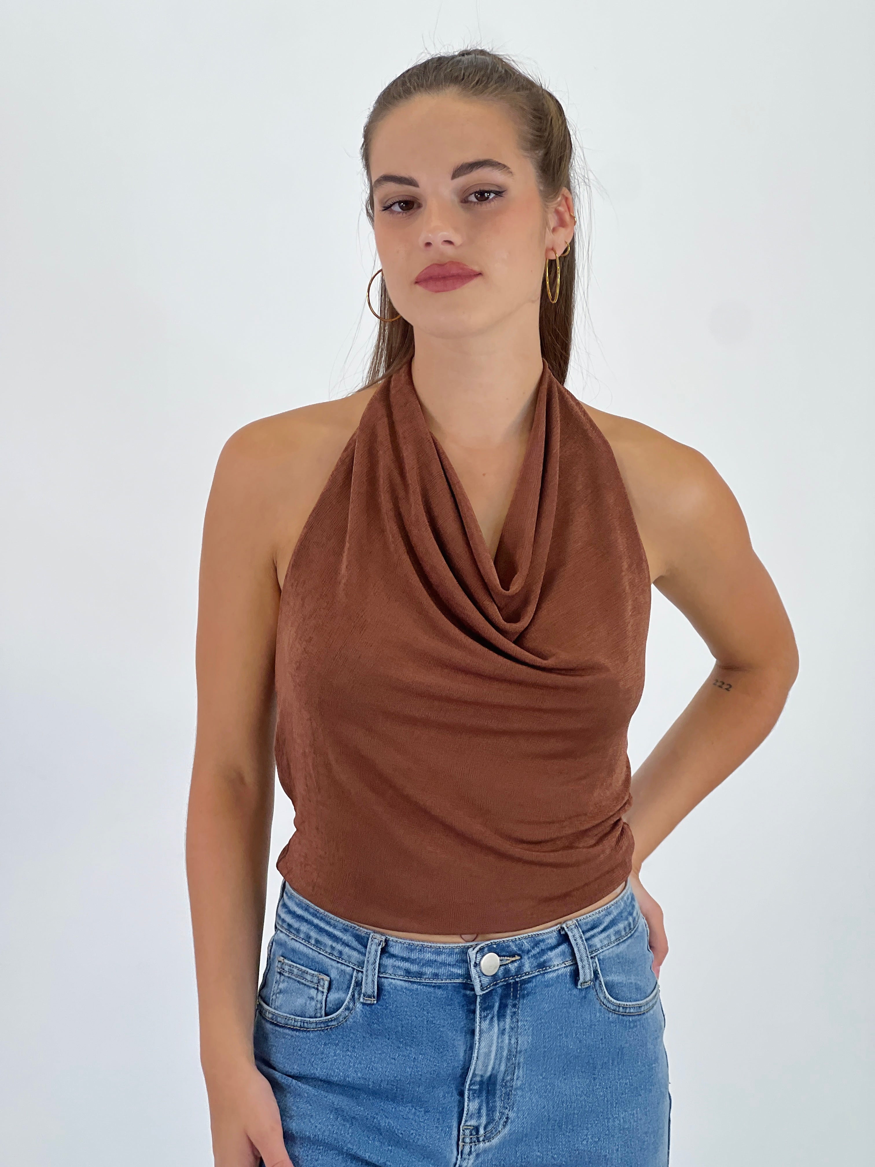 Top escote drapeado - Zebra&Maduixa®