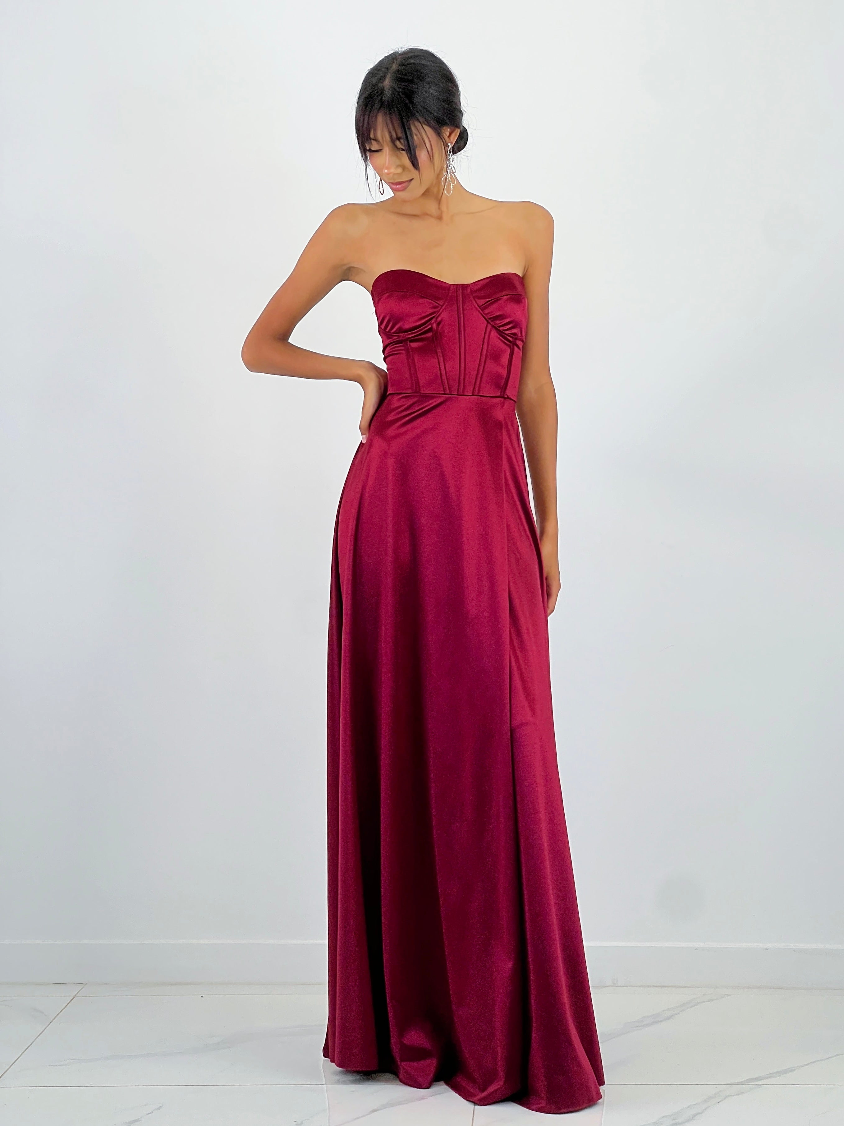 Vestido satinado Nelia - Zebra&Maduixa®