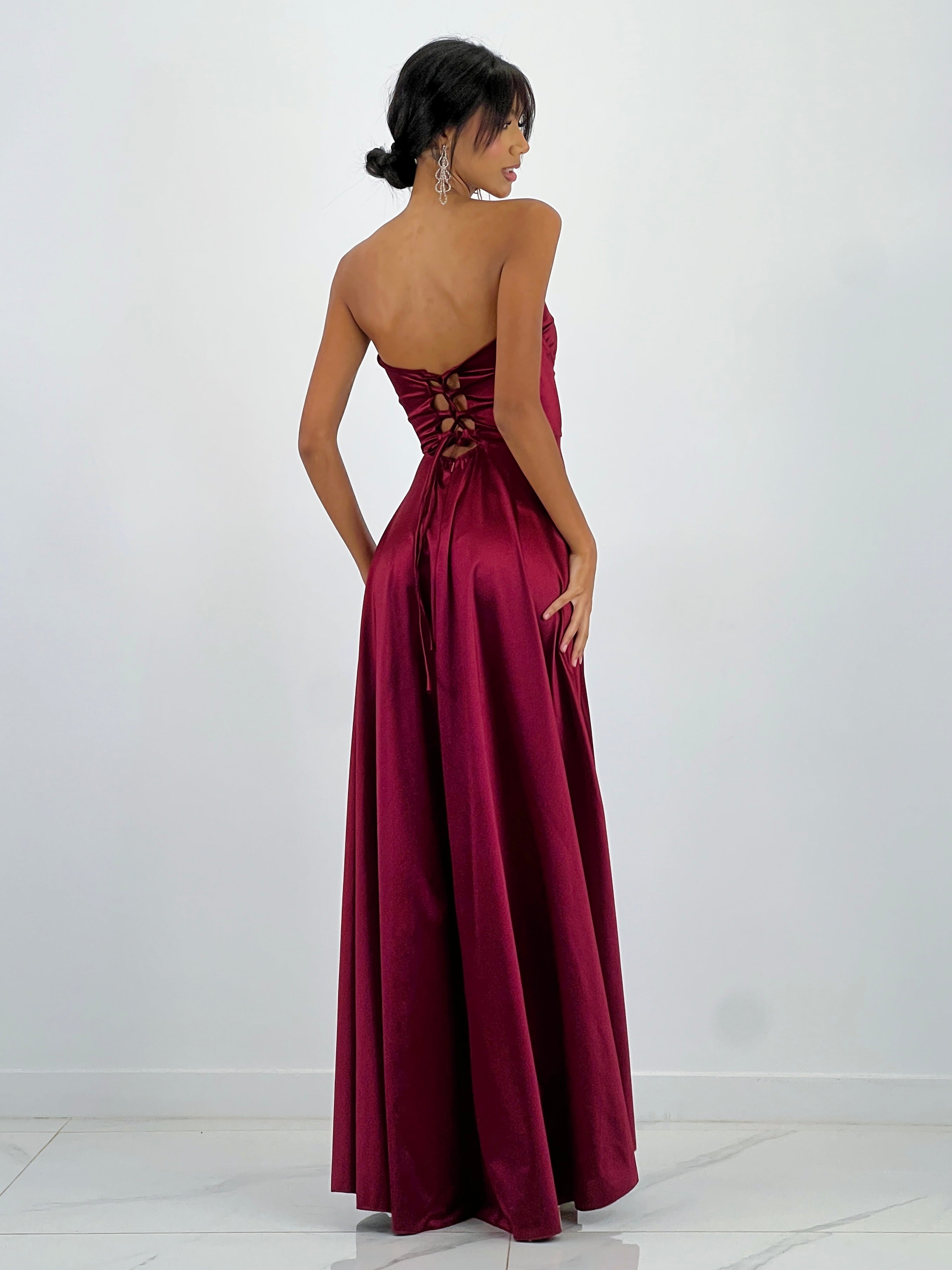 Vestido satinado Nelia - Zebra&Maduixa®