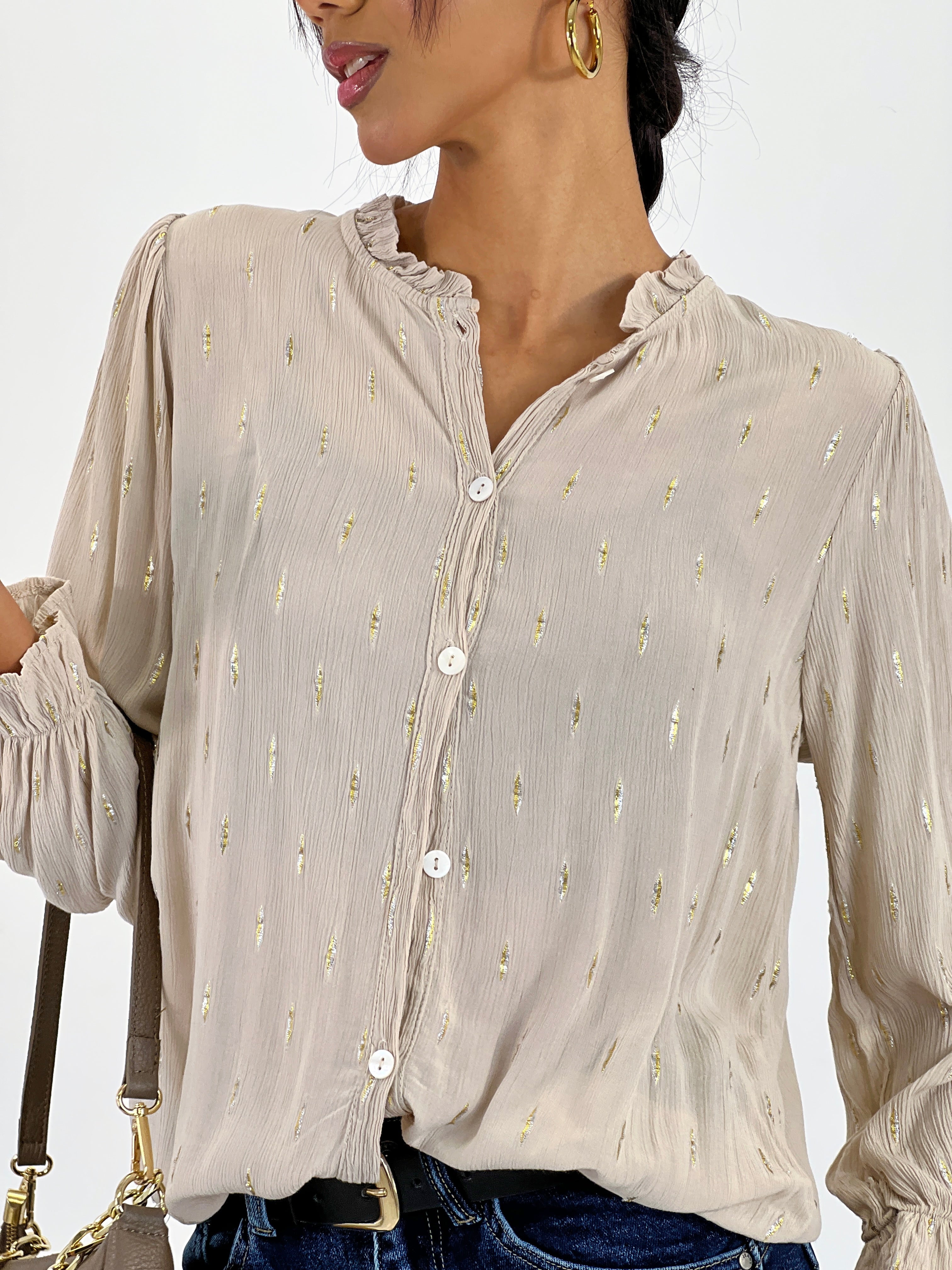 Camisa cuello mao - Zebra&Maduixa®