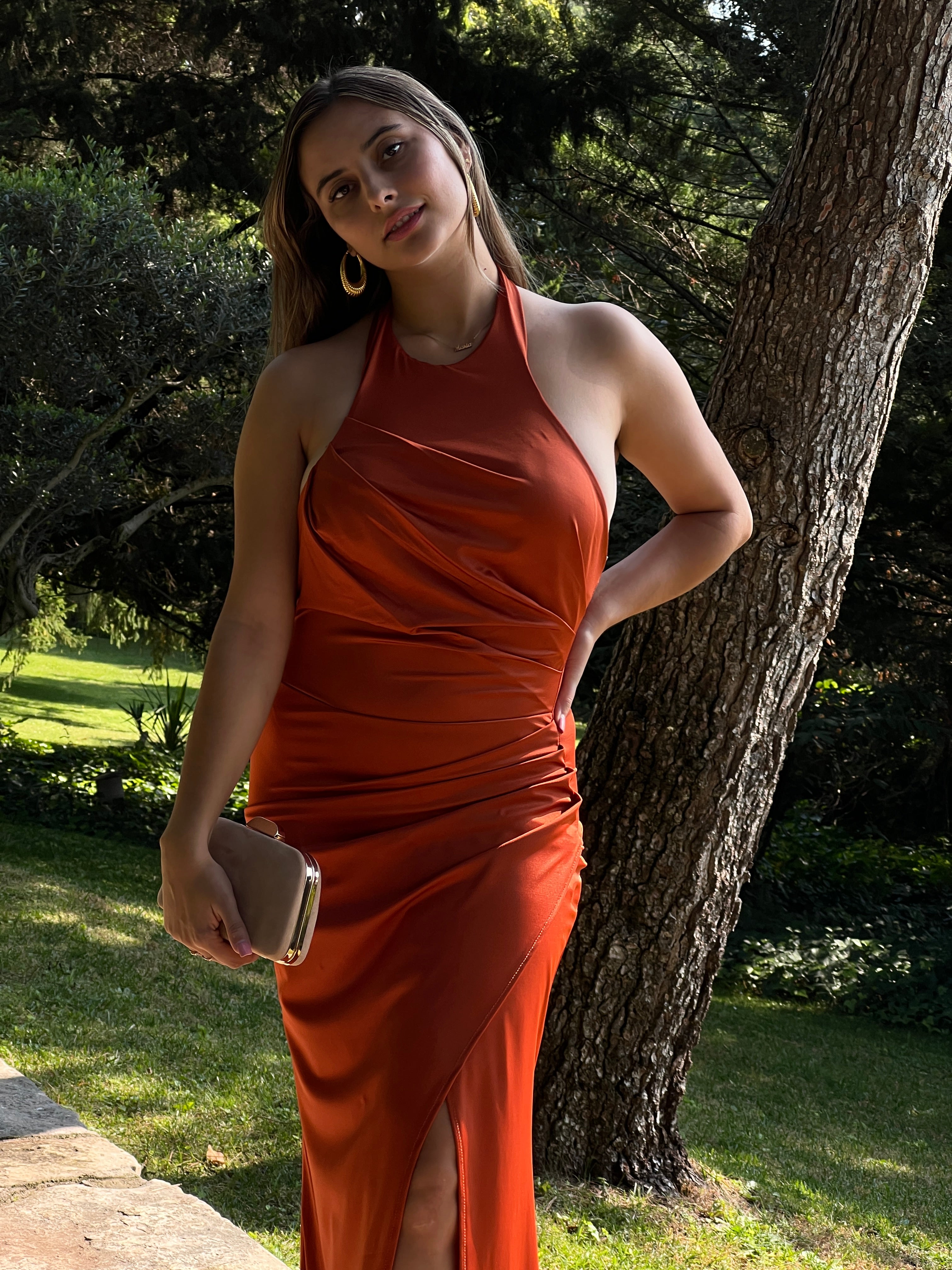 Vestido halter Rebeca - Zebra&Maduixa®