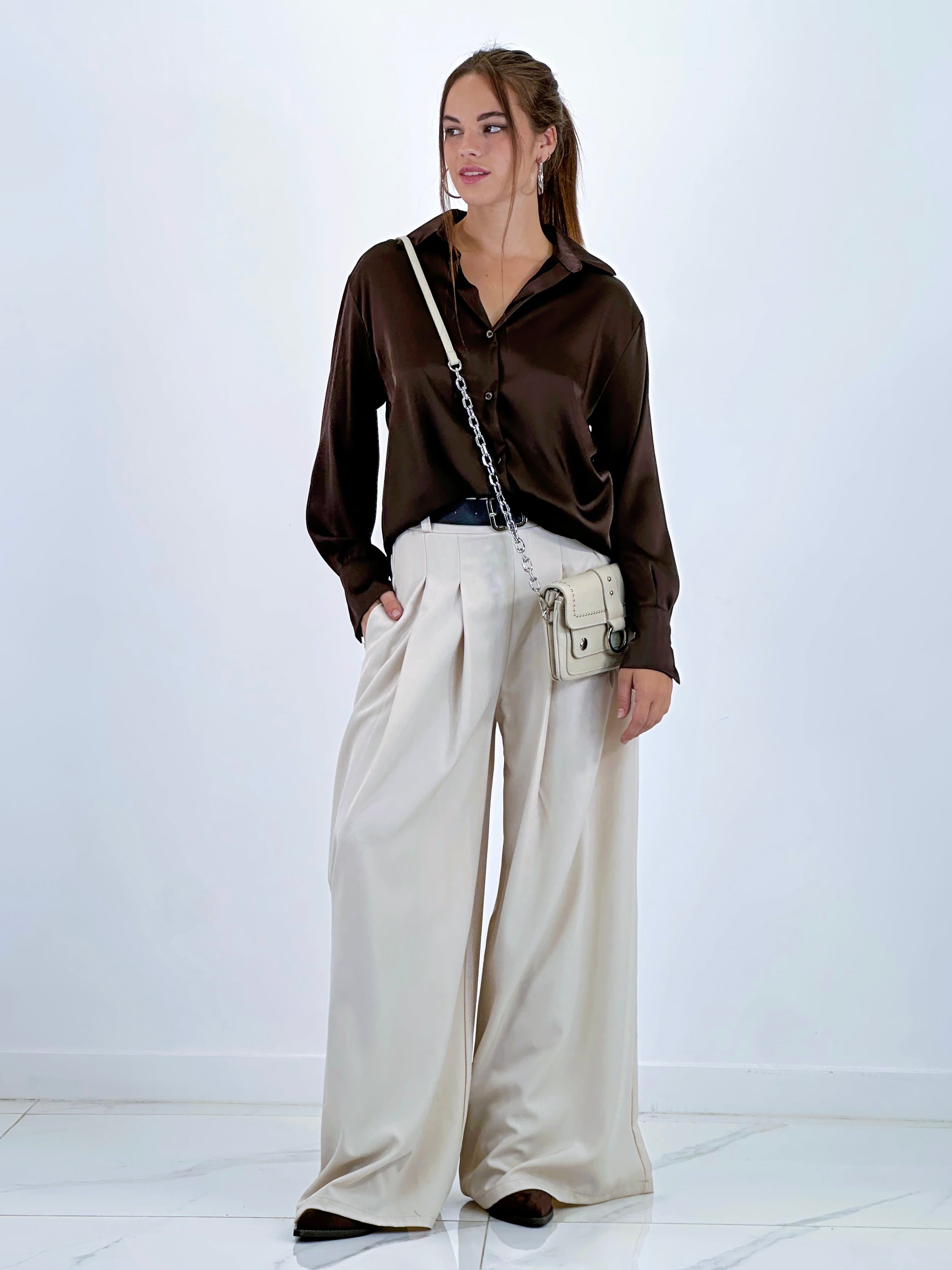 Pantalón pinzas suelto - Zebra&Maduixa®