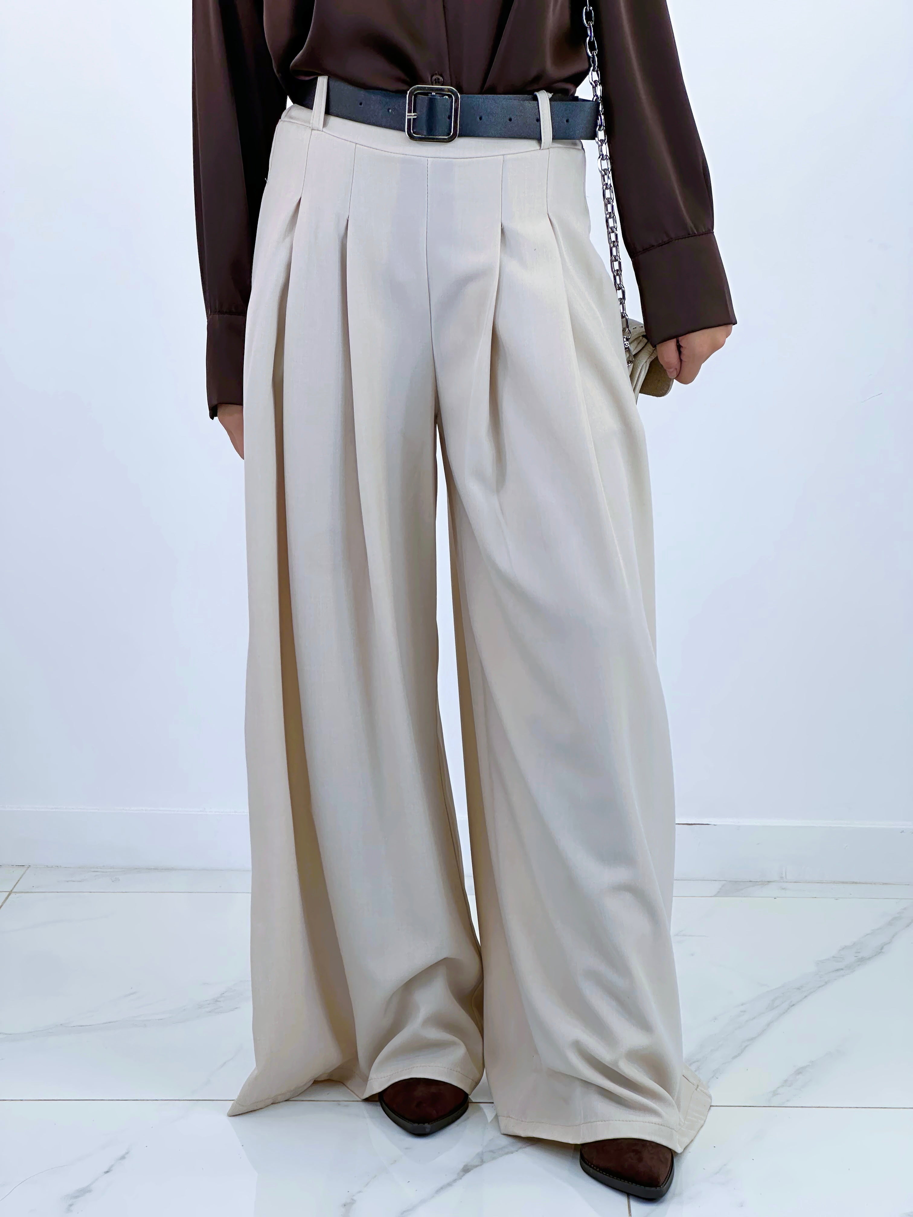 Pantalón pinzas suelto - Zebra&Maduixa®