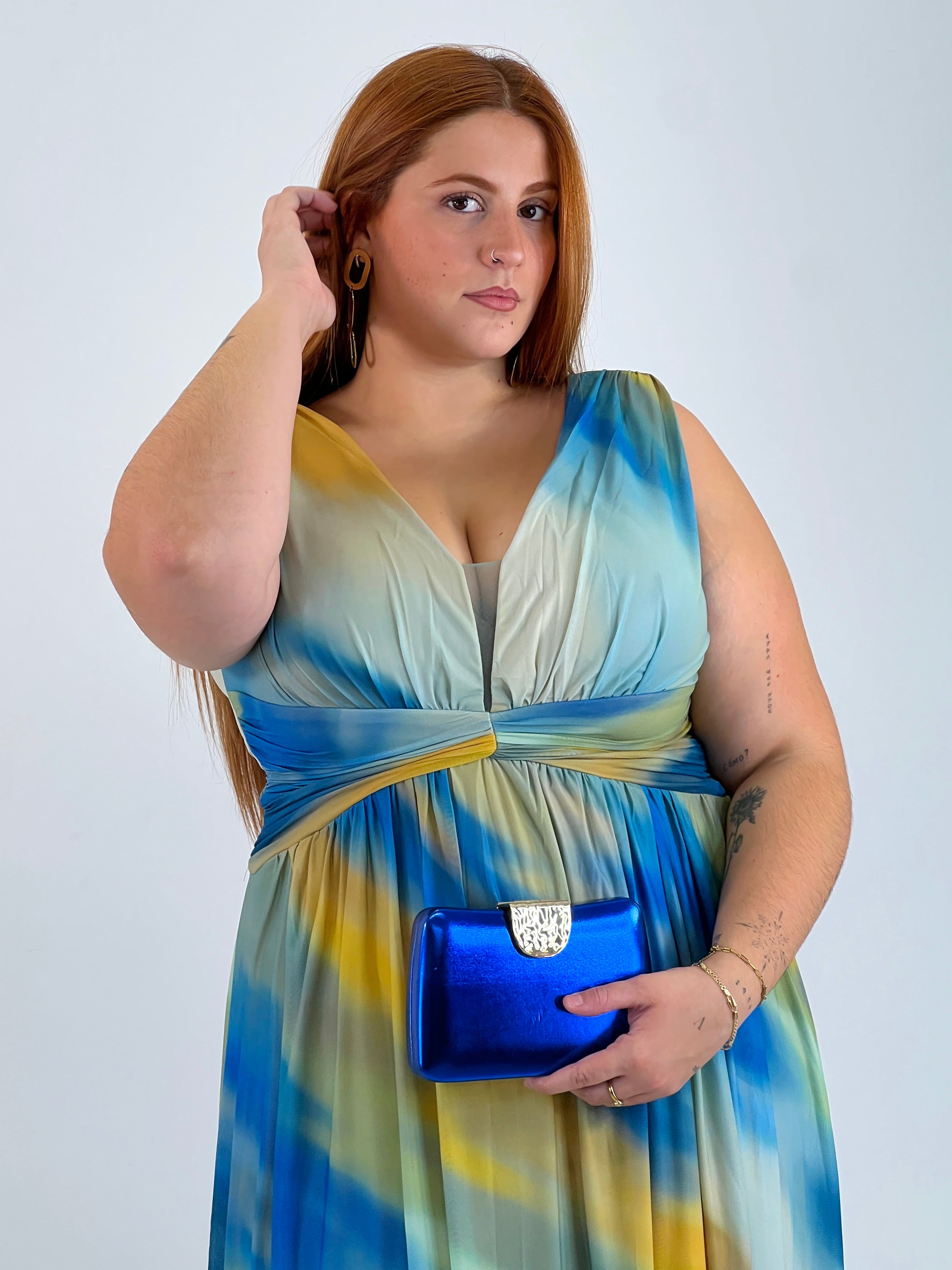 Vestido largo estampado Pristina - Zebra&Maduixa®