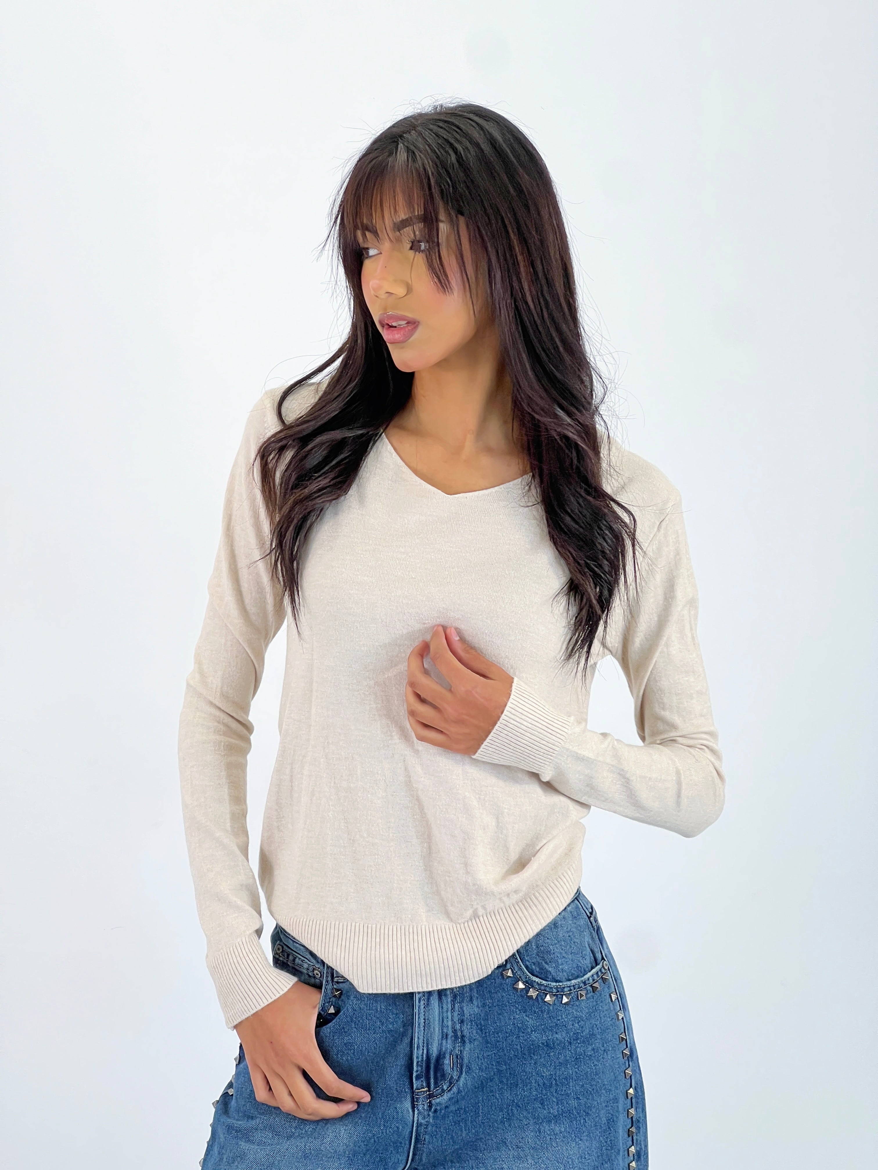 Jersey punto cuello pico - Zebra&Maduixa®