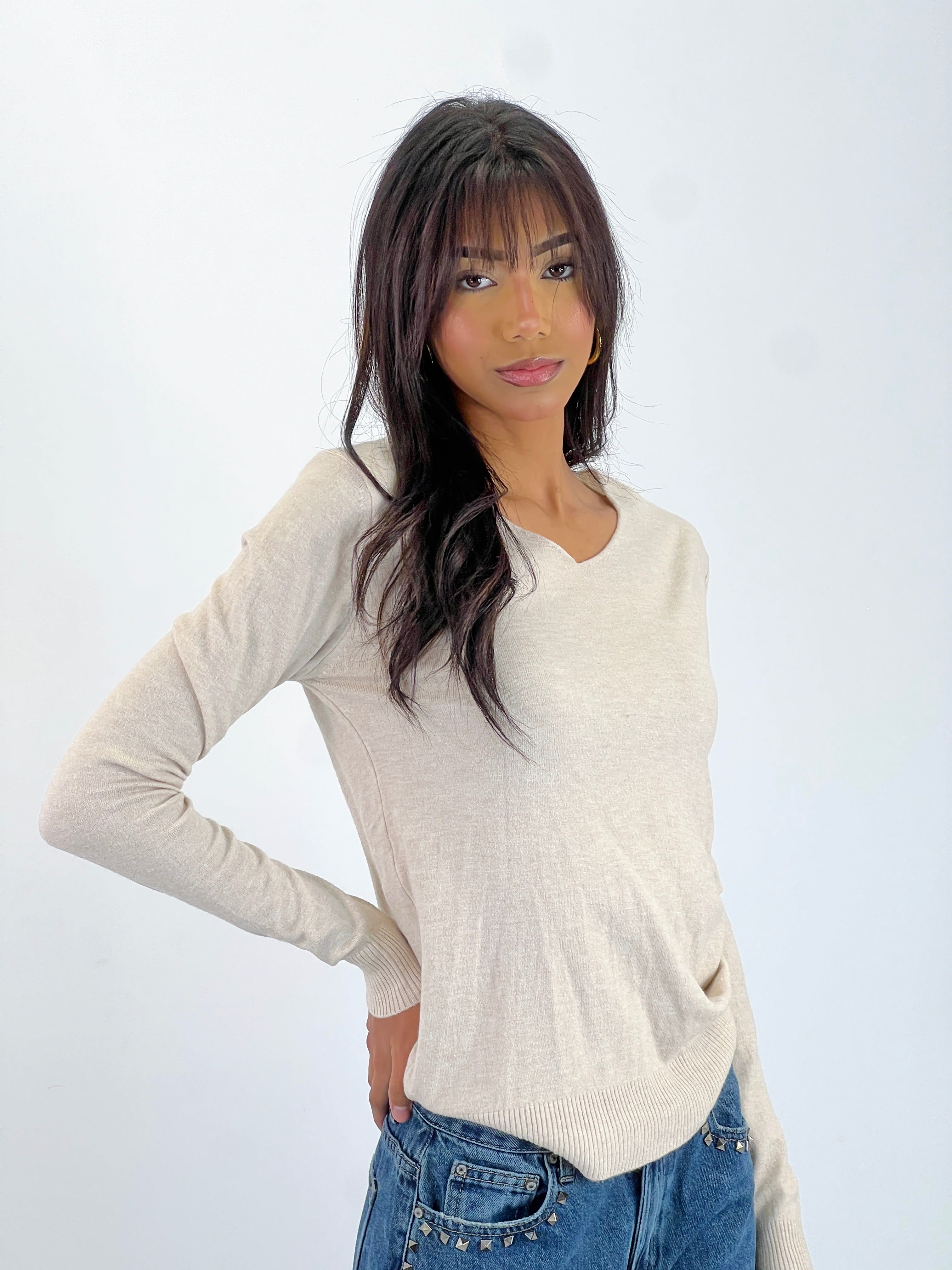 Jersey punto cuello pico - Zebra&Maduixa®