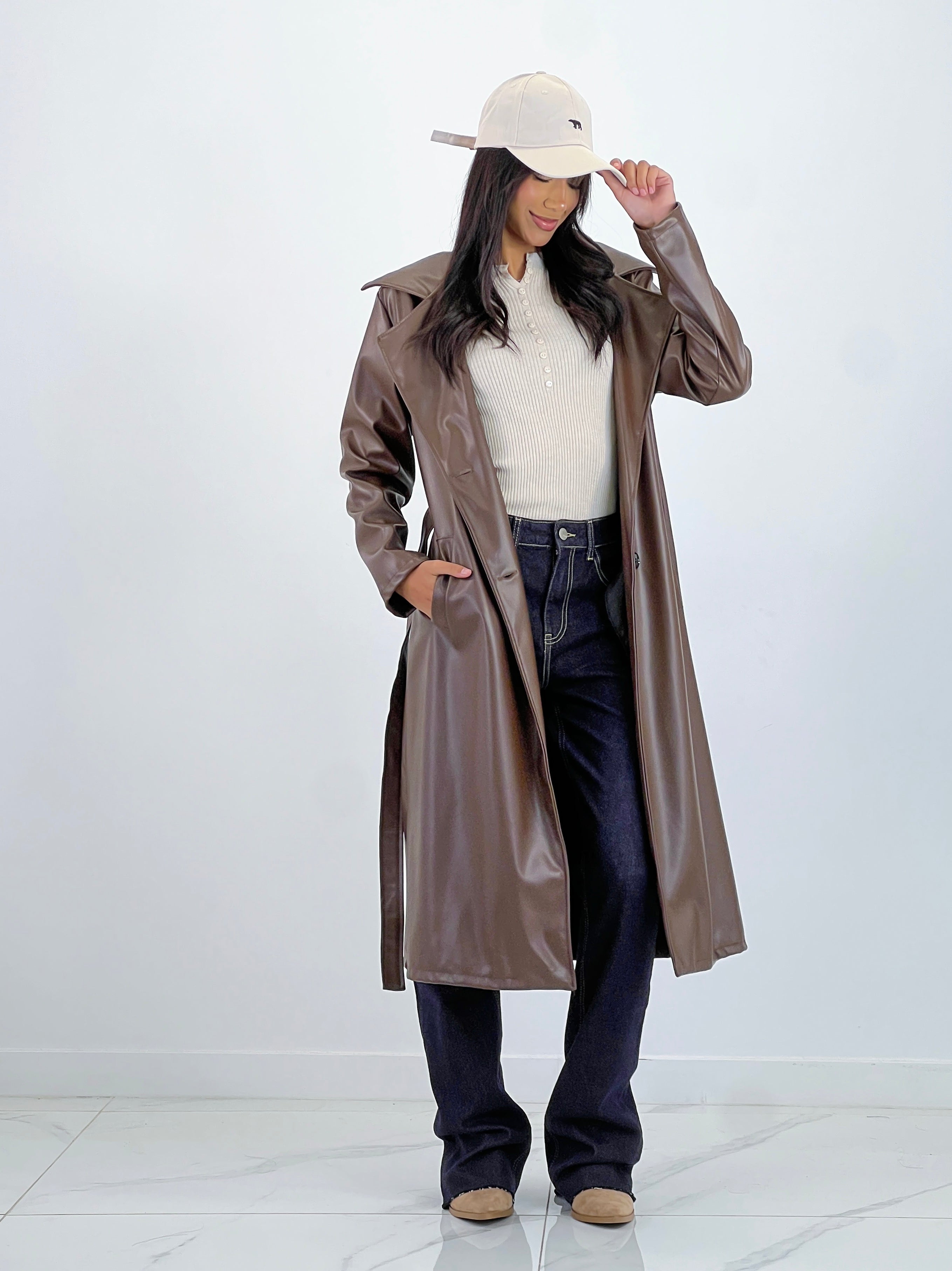 Gabardina efecto piel - Zebra&Maduixa®