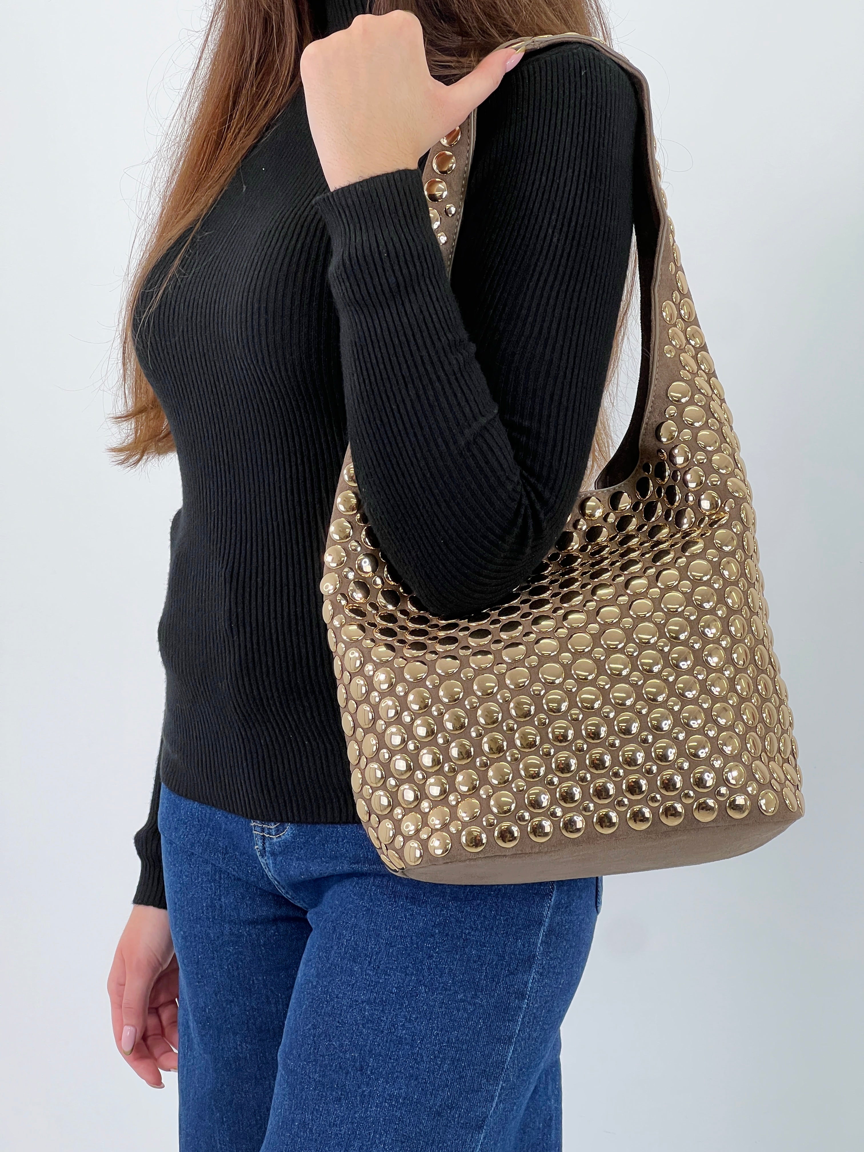 Bolso shopper tachas - Zebra&Maduixa®
