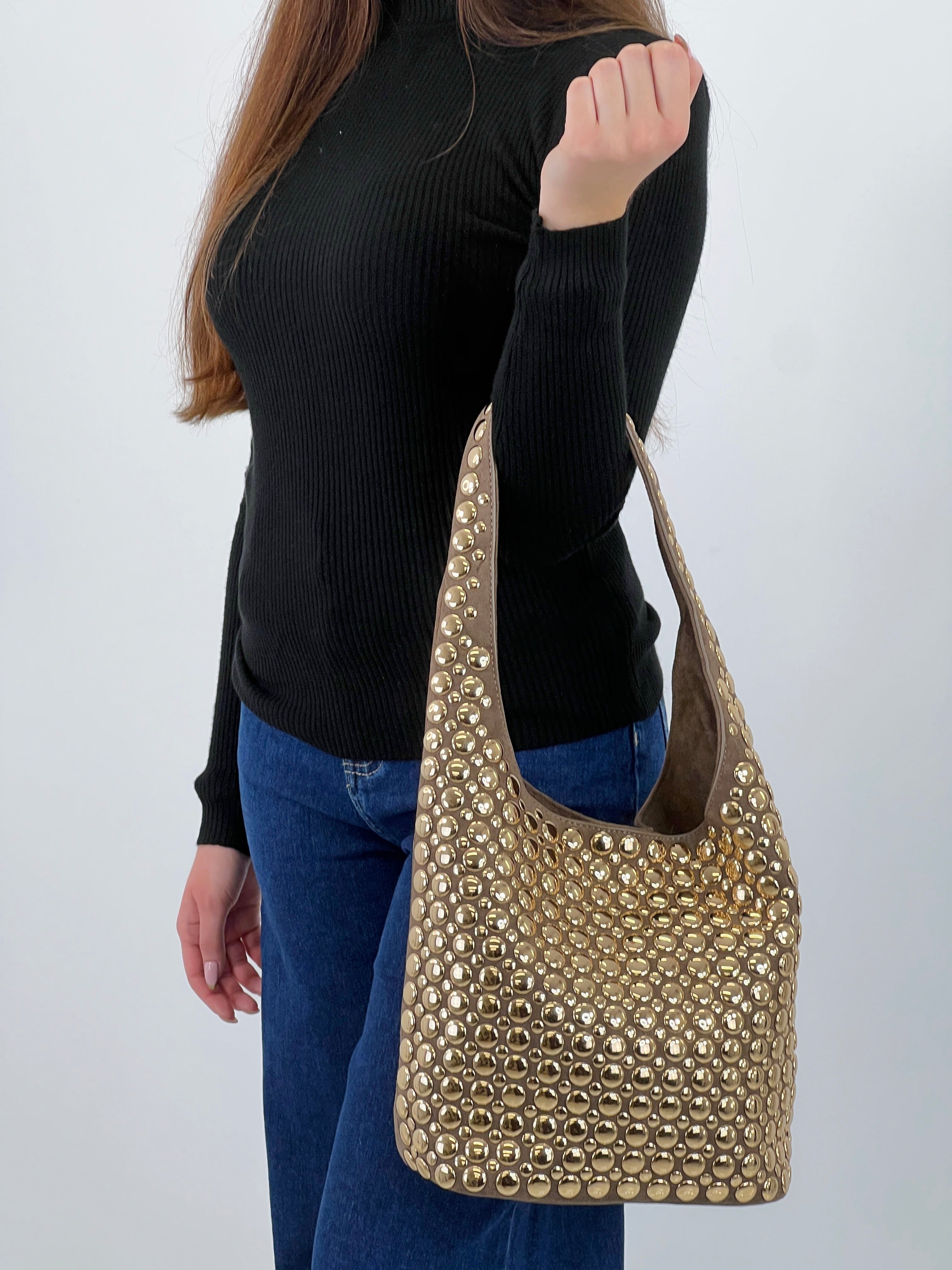 Bolso shopper tachas - Zebra&Maduixa®